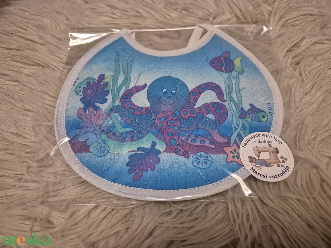 Baba partedli (előke) - baba - mama - szoptatási, etetési kellékek - partedli, előke - Meska.hu