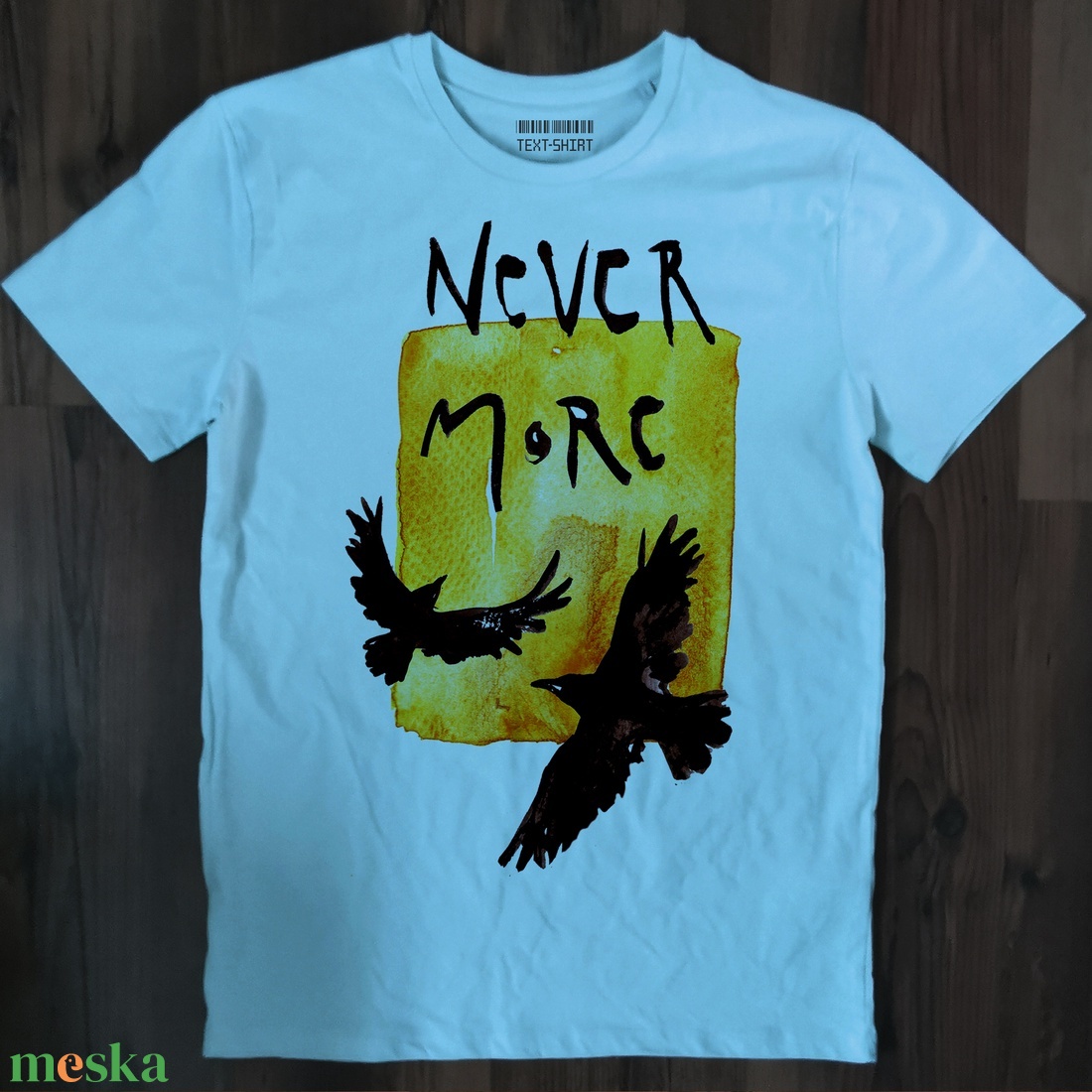 Never More póló / Rontó Lili design - ruha & divat - férfi ruha - póló - Meska.hu Never More póló / Rontó Lili design - ruha & divat - férfi ruha - póló - Meska.hu