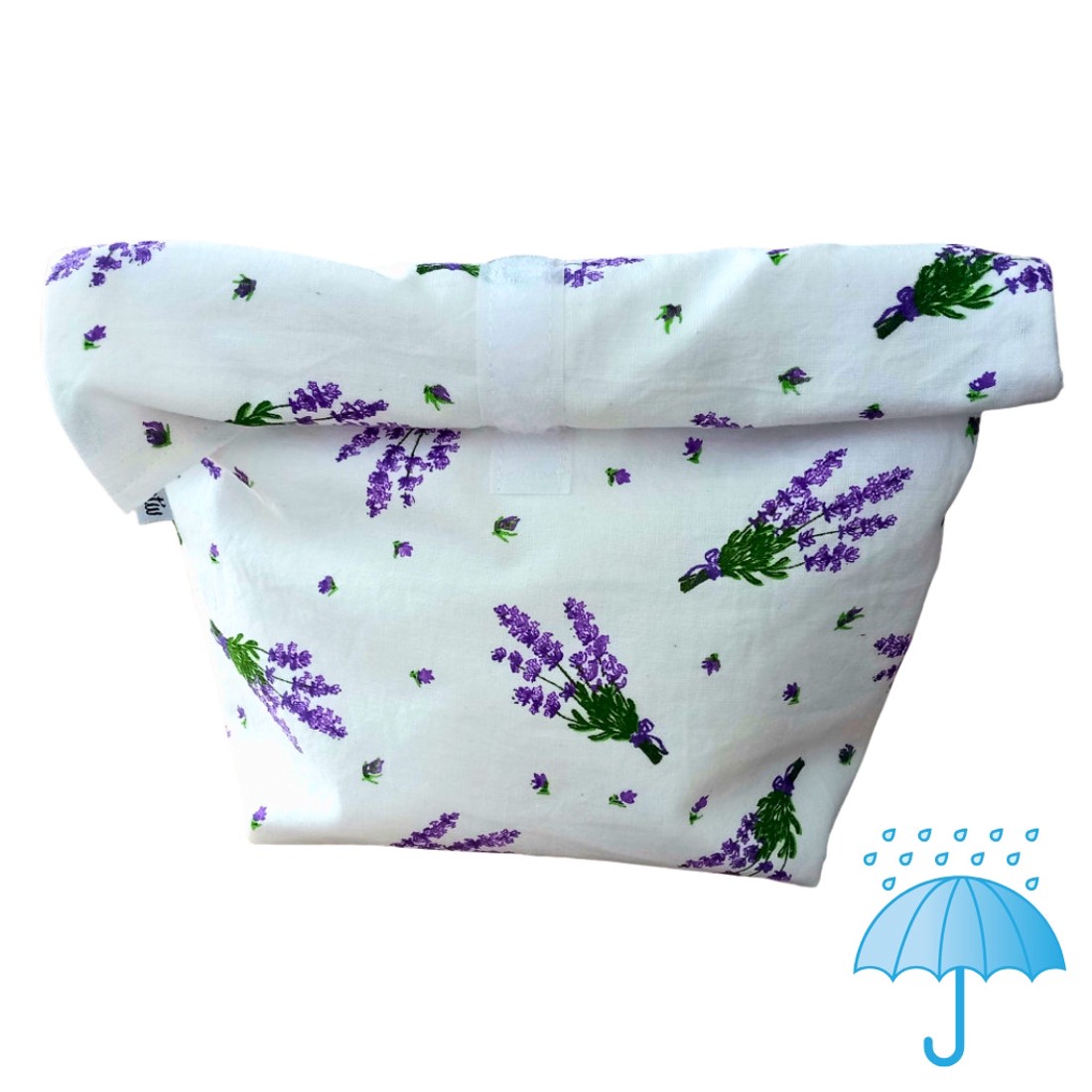 Levendula lunch bag - táska & tok - uzsonna- & ebéd tartó - ebéd tasak, doboz - Meska.hu