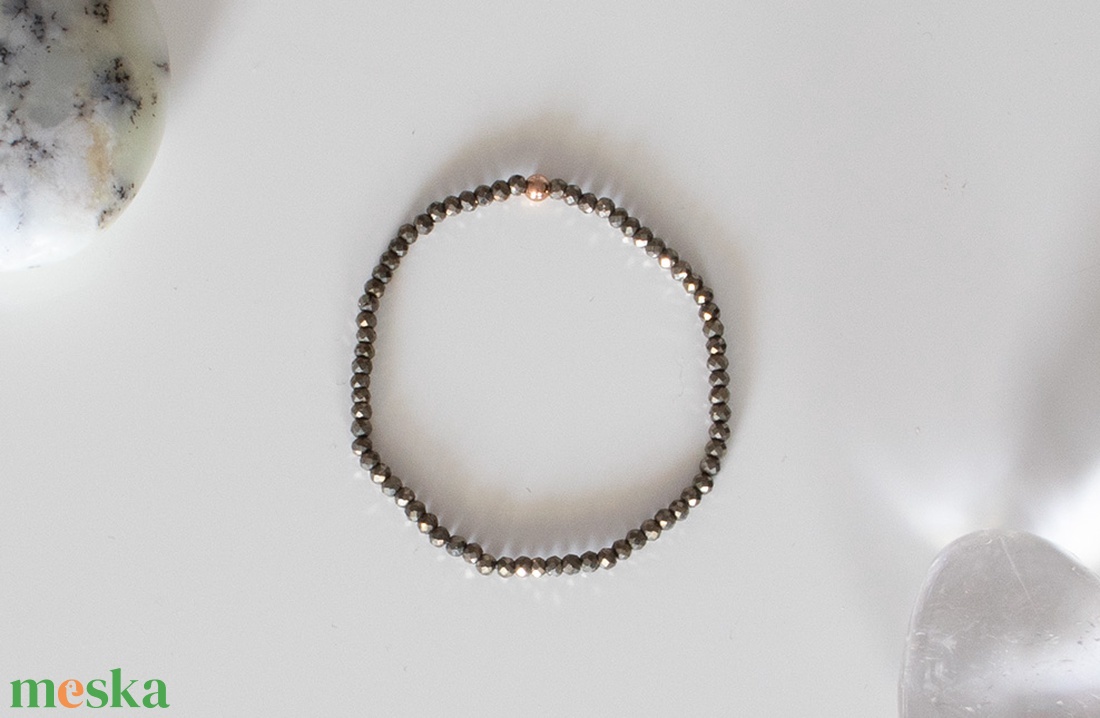 Ásvány karkötő szett, Ásvány karkötő készítés, egyedi ásvány karkötő, kézműves ásvány karkötő, ónix ásvány karkötő  - ékszer - karkötő - gyöngyös karkötő - Meska.hu