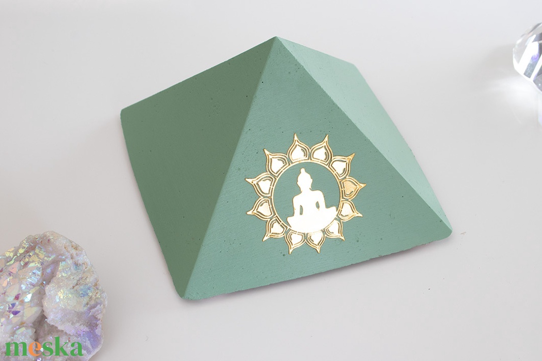 Orgonit Piramis, Orgonit Piramis, Orgonit, Orgonit energia, Orgonit készítés, Orgonit Piramis - Orgonit energia, Orgonit - otthon & életmód - dekoráció - spiritualitás - orgonit piramis - Meska.hu