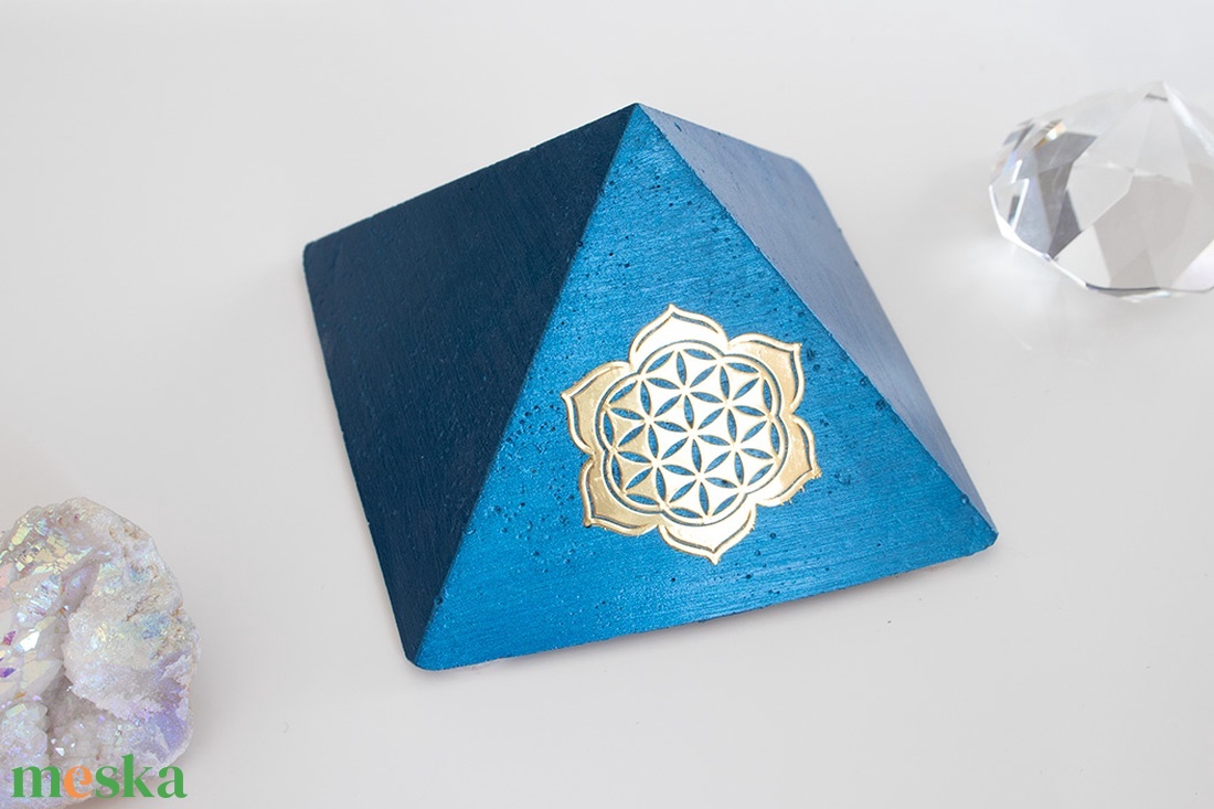 Orgonit Piramis, Orgonit Piramis, Orgonit, Orgonit energia, Orgonit készítés, Orgonit Piramis - Orgonit energia, Orgonit - otthon & életmód - dekoráció - spiritualitás - orgonit piramis - Meska.hu