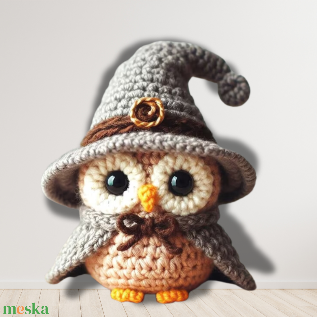 Bagoly horgolási minta - diy (csináld magad) - szabásminta, útmutató - horgolási minta - Meska.hu