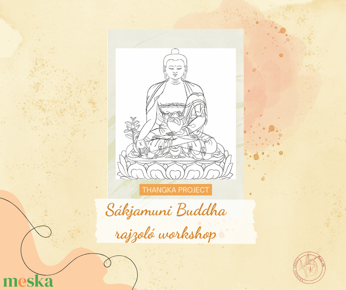 Gyógyító Buddha rajzoló workshop- 2025.05.31-06.01. - diy (csináld magad) - workshop & tanfolyam - Meska.hu