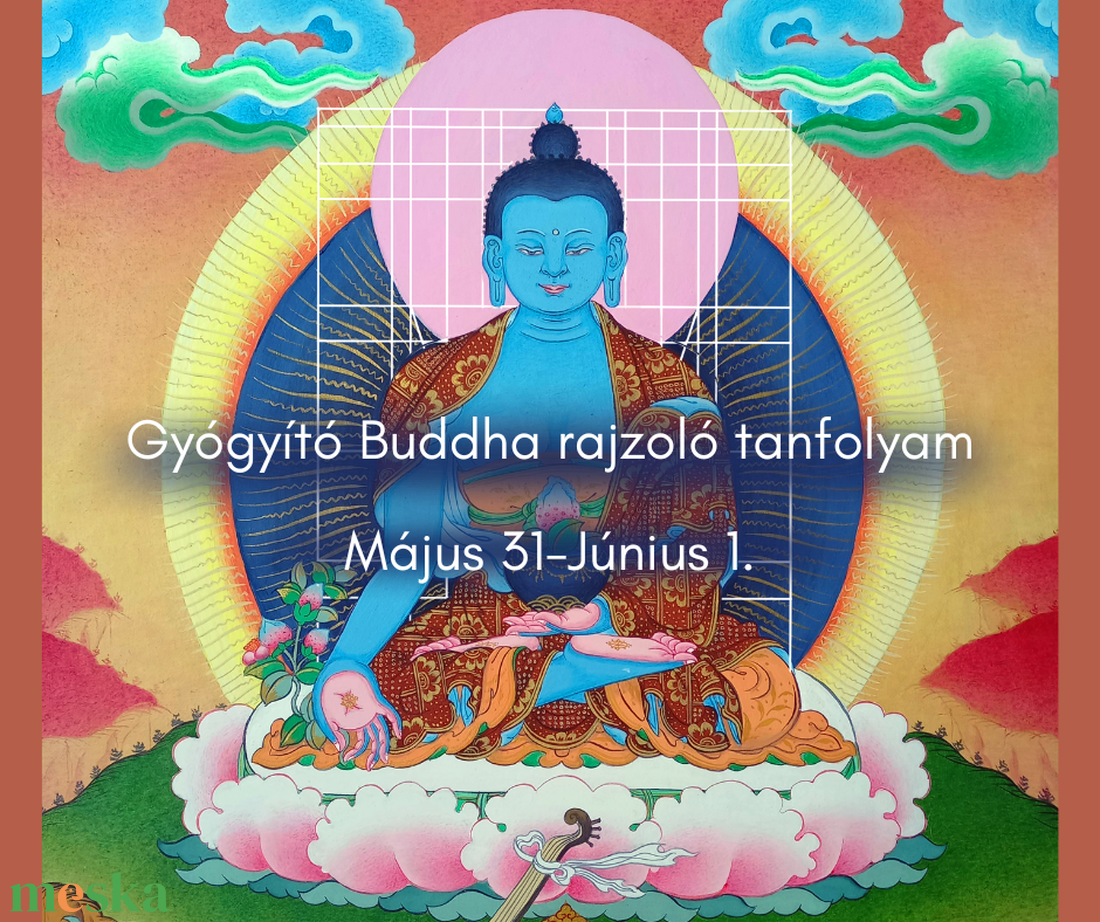 Gyógyító Buddha rajzoló workshop- 2025.05.31-06.01. - diy (csináld magad) - workshop & tanfolyam - Meska.hu