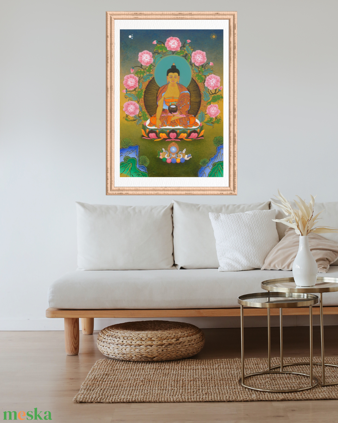 Sákjamuni Buddha giclée nyomat - művészet - grafika & illusztráció - művészi nyomat - Meska.hu