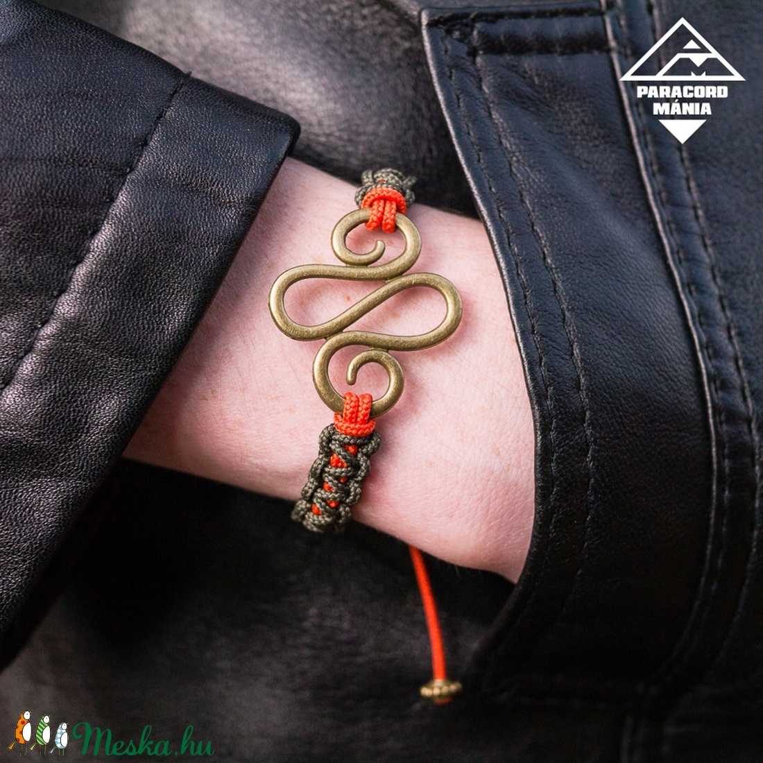 NYÁRI AKCIÓ - Nimfa - microcord karkötő -  - Meska.hu