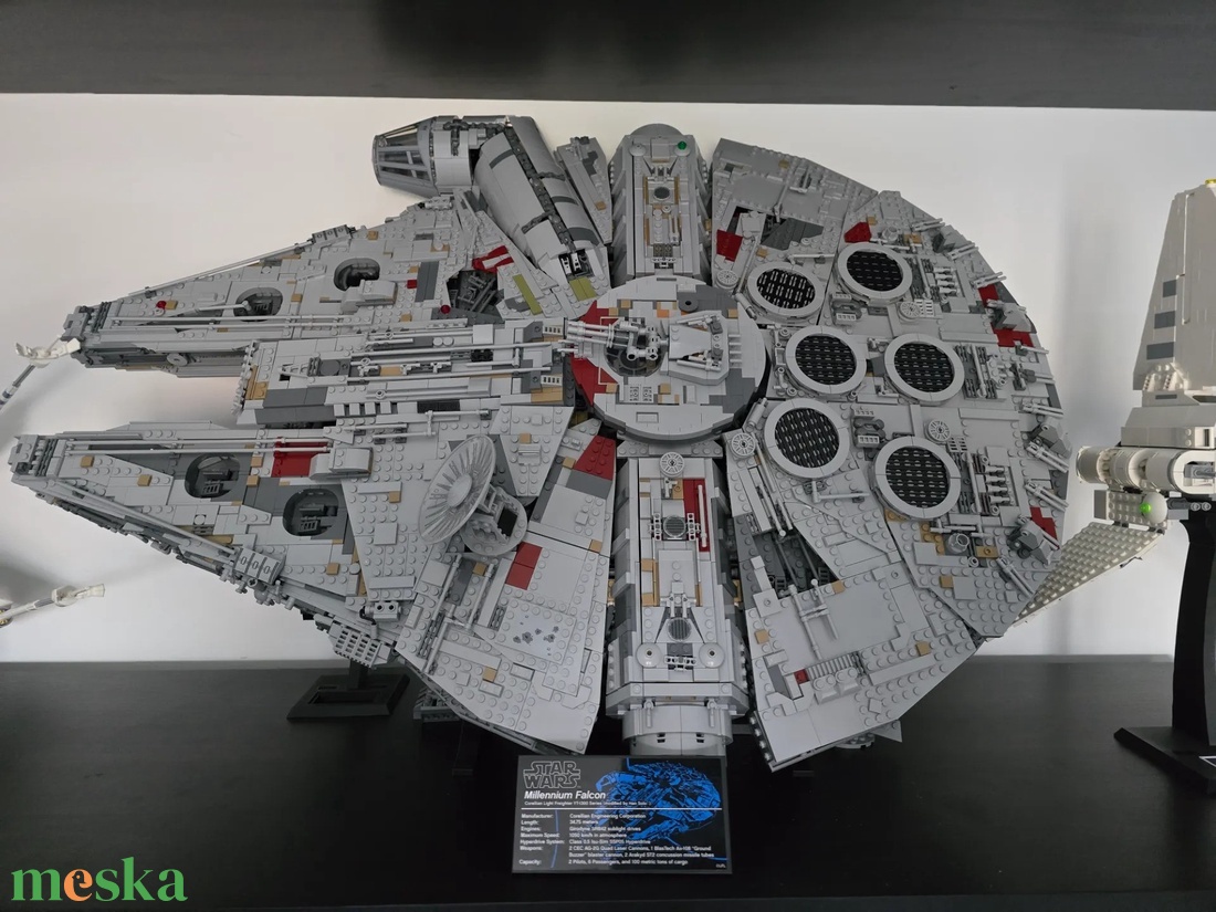 Millenium Falcon (75192) állvány - otthon & életmód - tárolás & rendszerezés - fali tároló - Meska.hu Millenium Falcon (75192) állvány - otthon & életmód - tárolás & rendszerezés - fali tároló - Meska.hu