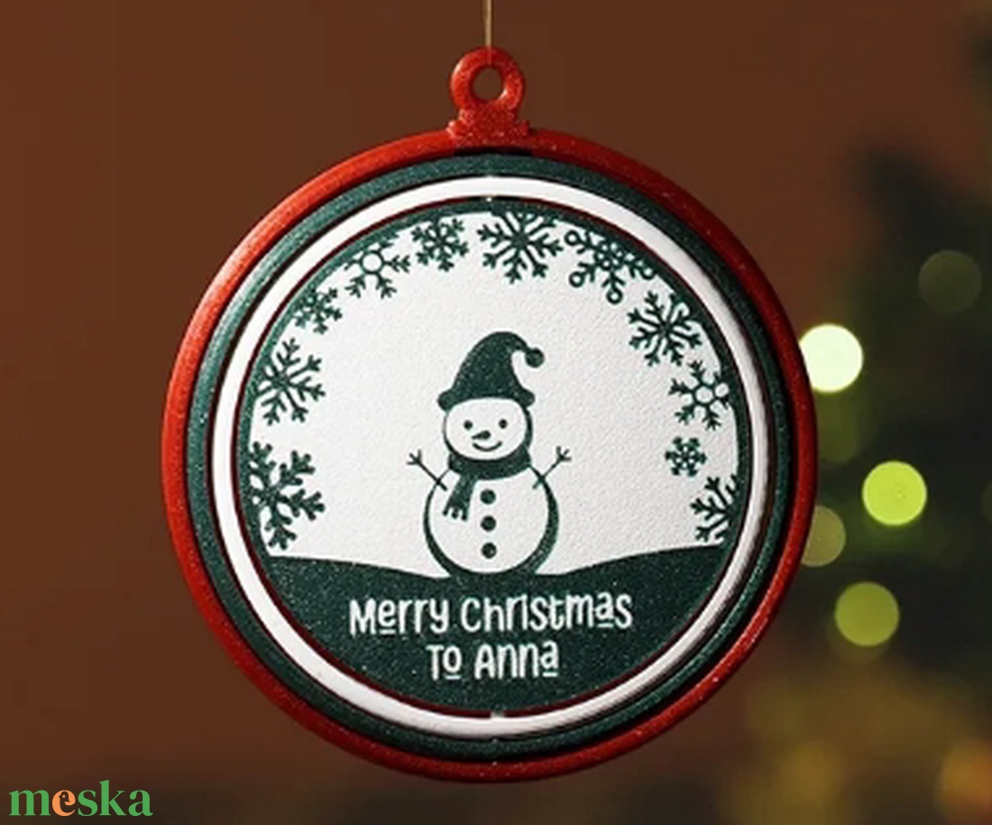 Egyedi Karácsonyfadíszek - karácsony - karácsonyi lakásdekoráció - karácsonyfadíszek - Meska.hu