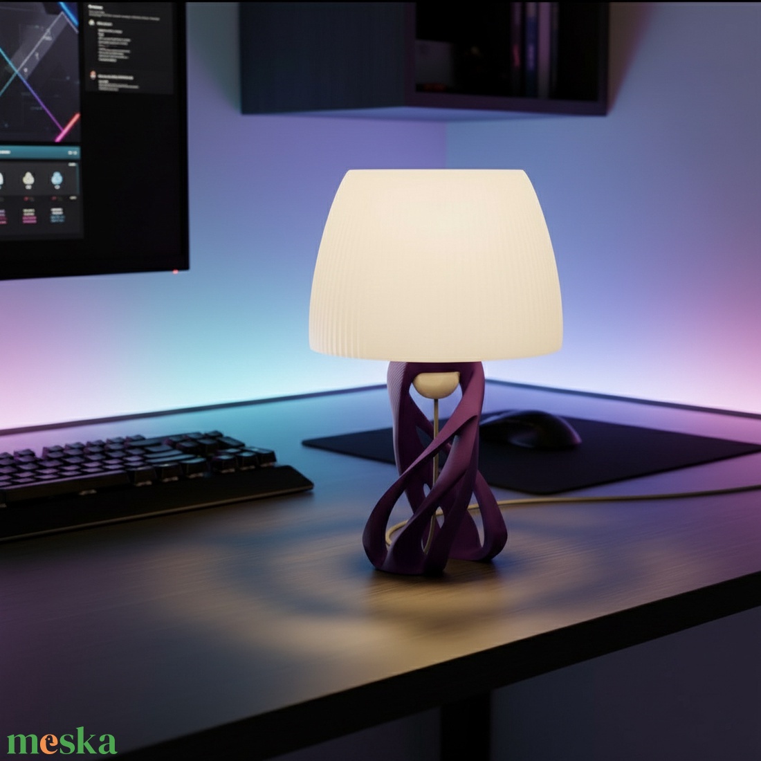 Spyra lámpa - otthon & életmód - lámpa - asztali lámpa - Meska.hu