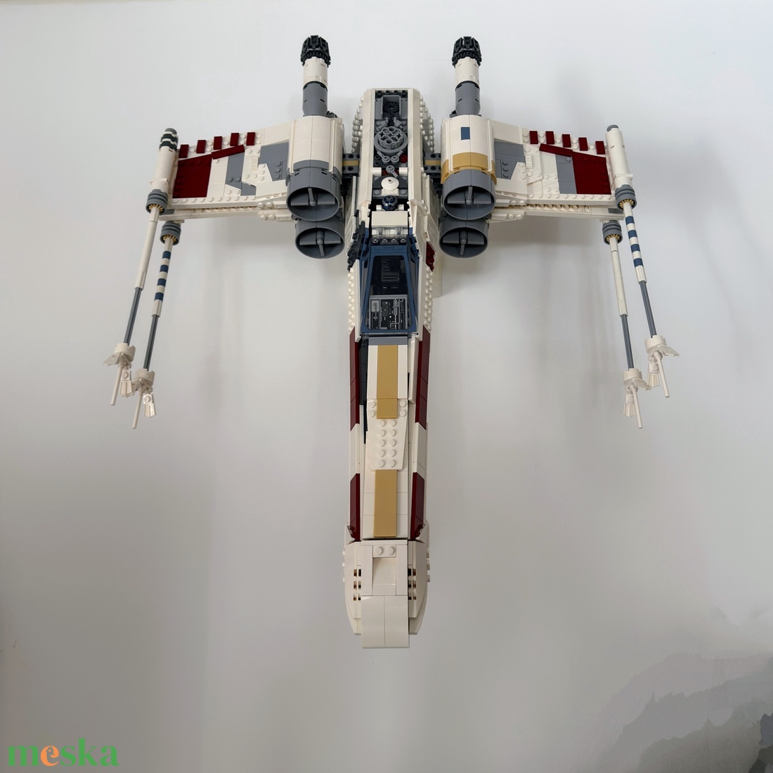 X-Wing (75355) fali konzol - otthon & életmód - tárolás & rendszerezés - fali tároló - Meska.hu
