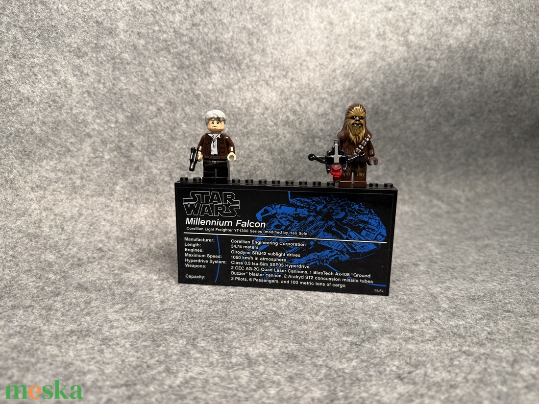Millenium Falcon (75192) Fali konzol - otthon & életmód - tárolás & rendszerezés - fali tároló - Meska.hu