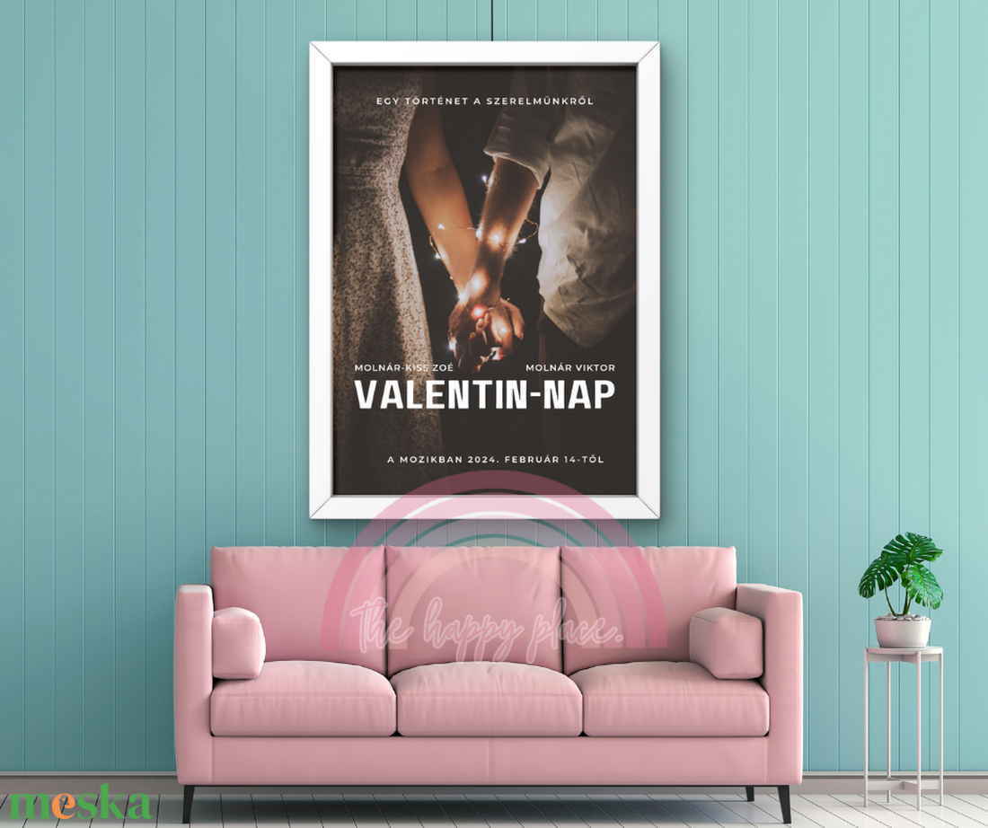 Valentin-napi kép 9. / Ajándék a szerelmednek / Fali dekoráció, falikép, poszter / digitális, nyomat / A4, A3 - otthon & életmód - dekoráció - kép & falikép - poszter - Meska.hu