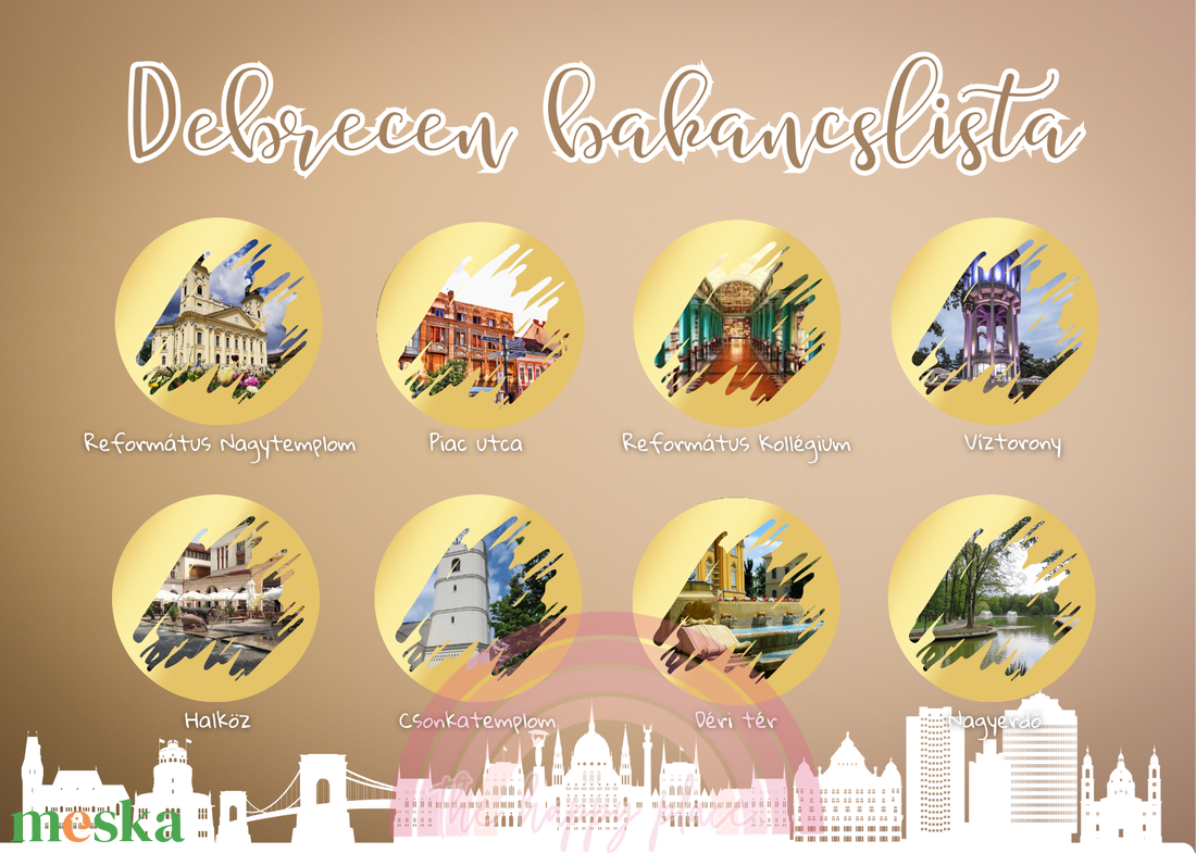 Sopron bakancslista / Kaparós kártya / Utazd körbe Magyarországot! - otthon & életmód - papír, írószer - ajándékozás kellékei - ajándék sorsjegy - Meska.hu Sopron bakancslista / Kaparós kártya / Utazd körbe Magyarországot! - otthon & életmód - papír, írószer - ajándékozás kellékei - ajándék sorsjegy - Meska.hu