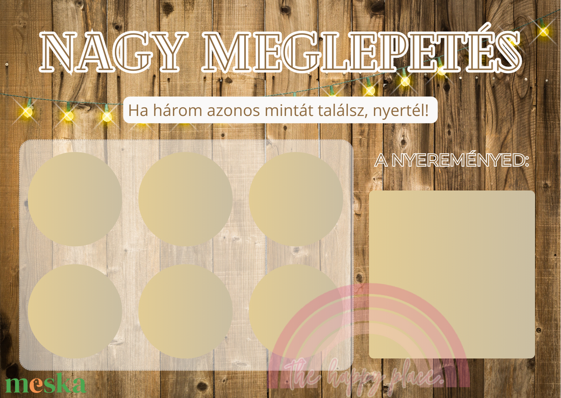 NAGYPAPA LESZEL! kaparós kártya :) / Baba bejelentő / Nagy meglepetés kaparós sorsjegy 1. - otthon & életmód - papír, írószer - ajándékozás kellékei - ajándék sorsjegy - Meska.hu