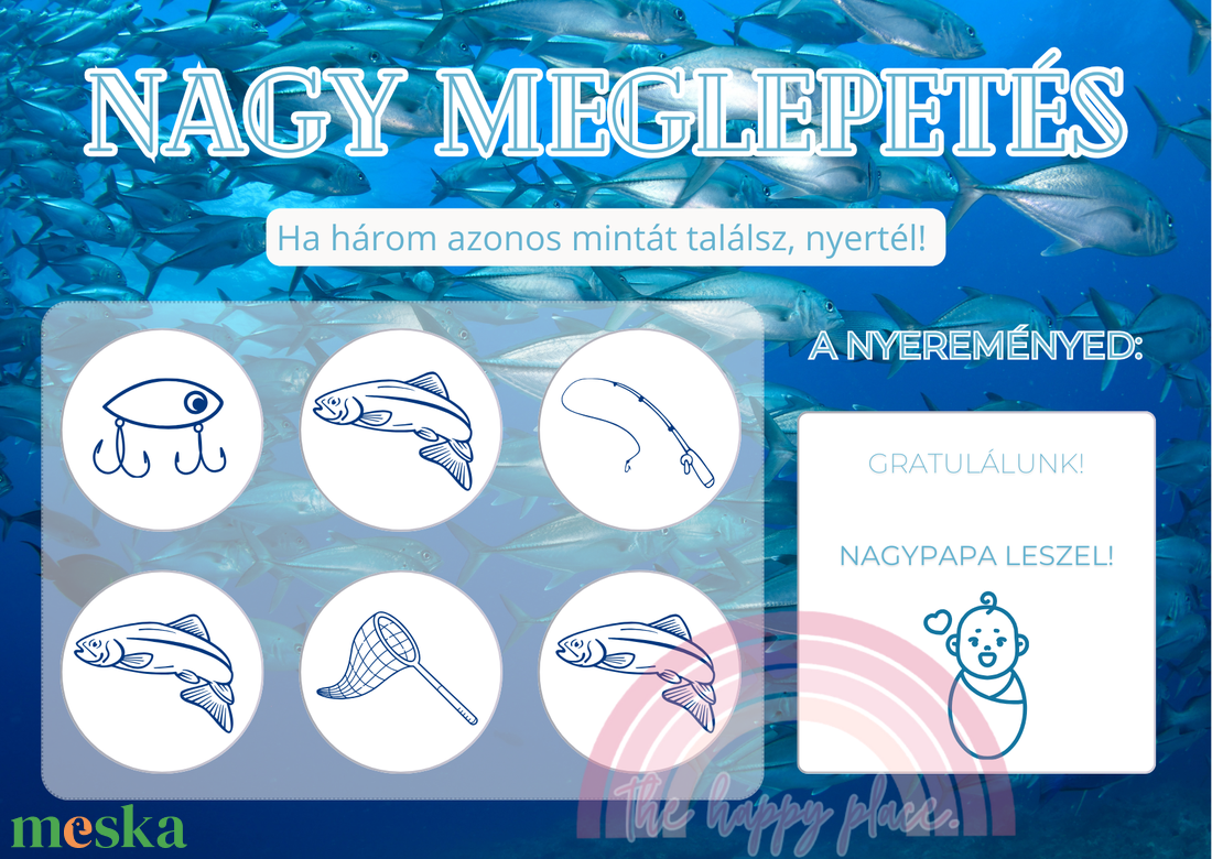 NAGYPAPA LESZEL! kaparós kártya :) / Baba bejelentő / Nagy meglepetés kaparós sorsjegy 2. - otthon & életmód - papír, írószer - ajándékozás kellékei - ajándék sorsjegy - Meska.hu NAGYPAPA LESZEL! kaparós kártya :) / Baba bejelentő / Nagy meglepetés kaparós sorsjegy 2. - otthon & életmód - papír, írószer - ajándékozás kellékei - ajándék sorsjegy - Meska.hu