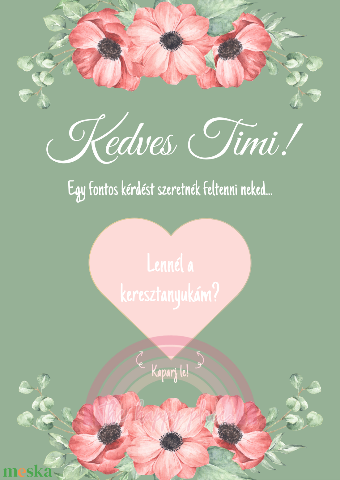 Keresztszülő felkérő kaparós kártya / Lennél a keresztanyukám? kaparós kártya :) / Kaparós sorsjegy 3. - otthon & életmód - papír, írószer - ajándékozás kellékei - ajándék sorsjegy - Meska.hu Keresztszülő felkérő kaparós kártya / Lennél a keresztanyukám? kaparós kártya :) / Kaparós sorsjegy 3. - otthon & életmód - papír, írószer - ajándékozás kellékei - ajándék sorsjegy - Meska.hu