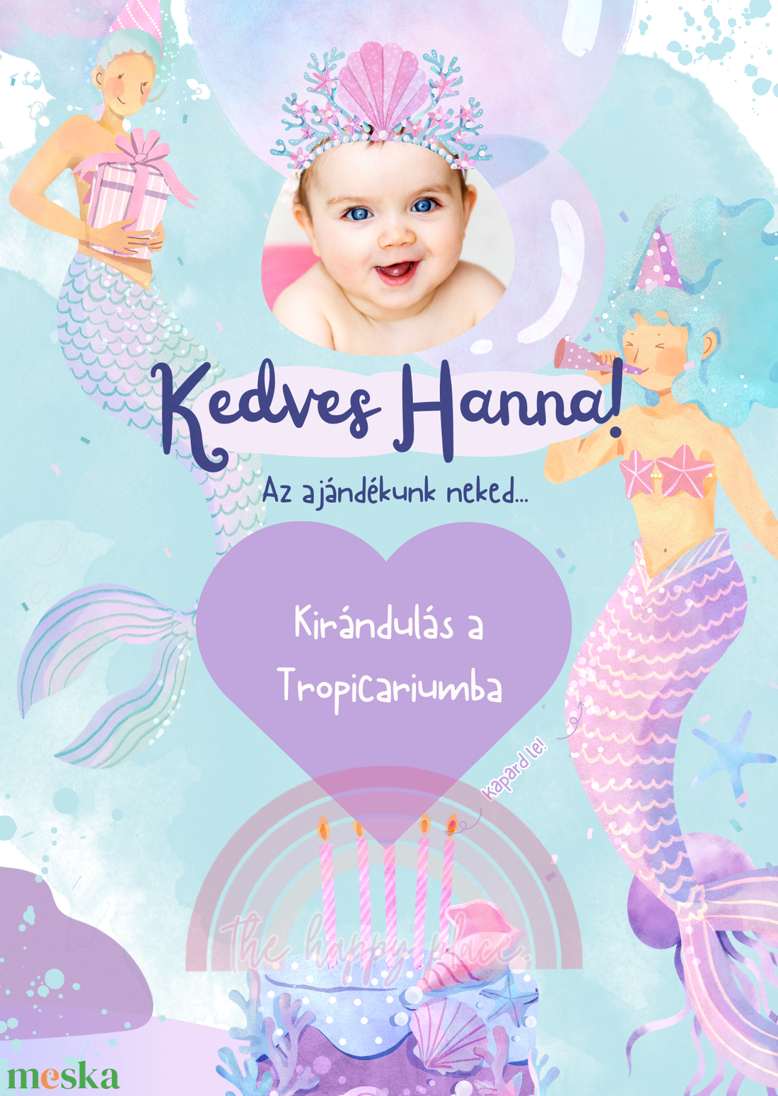 Kis hableányos kaparós kártya :) / Születésnap, névnap, gyereknap / Ajándékkísérő, ajándék átadás / Kaparós sorsjegy - otthon & életmód - papír, írószer - ajándékozás kellékei - ajándék sorsjegy - Meska.hu Kis hableányos kaparós kártya :) / Születésnap, névnap, gyereknap / Ajándékkísérő, ajándék átadás / Kaparós sorsjegy - otthon & életmód - papír, írószer - ajándékozás kellékei - ajándék sorsjegy - Meska.hu