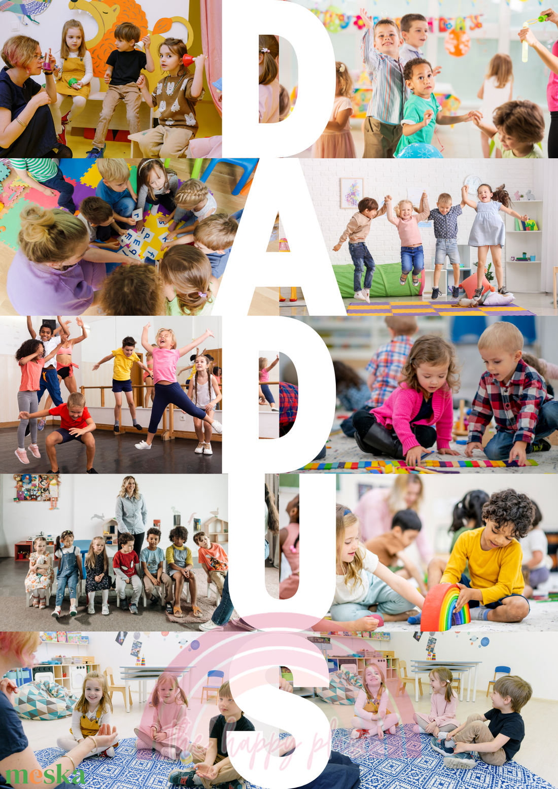 Ballagási ajándék / Óvónő, dadus ajándék / Fali dekoráció, falikép, kollázs / digitális, nyomat / A4, A3 - otthon & életmód - dekoráció - kép & falikép - poszter - Meska.hu