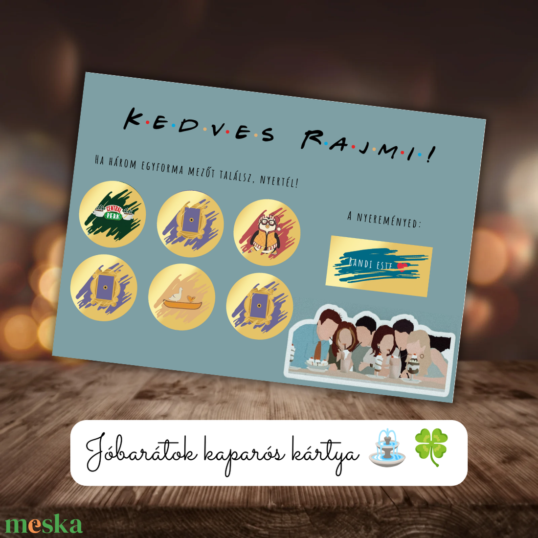 JÓBARÁTOK kaparós kártya 10. / Lánybúcsú, legénybúcsú, esküvő, tanú, születésnap, névnap, céges / Kaparós sorsjegy - otthon & életmód - papír, írószer - ajándékozás kellékei - ajándék sorsjegy - Meska.hu JÓBARÁTOK kaparós kártya 10. / Lánybúcsú, legénybúcsú, esküvő, tanú, születésnap, névnap, céges / Kaparós sorsjegy - otthon & életmód - papír, írószer - ajándékozás kellékei - ajándék sorsjegy - Meska.hu