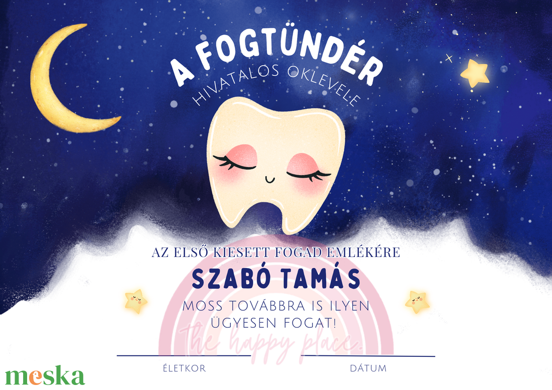 Oklevél a fogtündértől / Első fog / Fogzási napló / Oklevél 1. - otthon & életmód - babaszoba, gyerekszoba - babaszoba kép - Meska.hu Oklevél a fogtündértől / Első fog / Fogzási napló / Oklevél 1. - otthon & életmód - babaszoba, gyerekszoba - babaszoba kép - Meska.hu