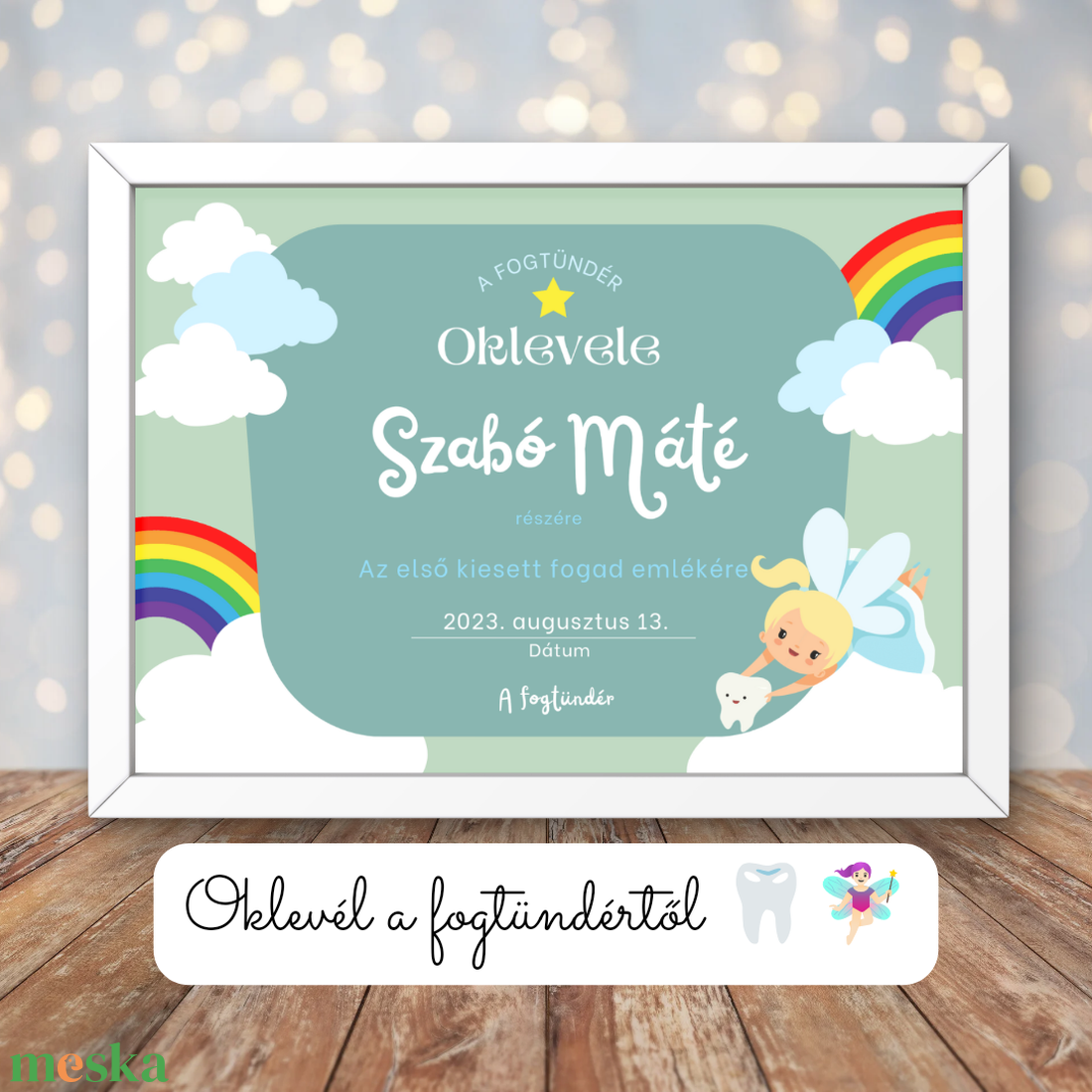Oklevél a fogtündértől / Első fog / Fogzási napló / Oklevél 4. - otthon & életmód - babaszoba, gyerekszoba - babaszoba kép - Meska.hu Oklevél a fogtündértől / Első fog / Fogzási napló / Oklevél 4. - otthon & életmód - babaszoba, gyerekszoba - babaszoba kép - Meska.hu