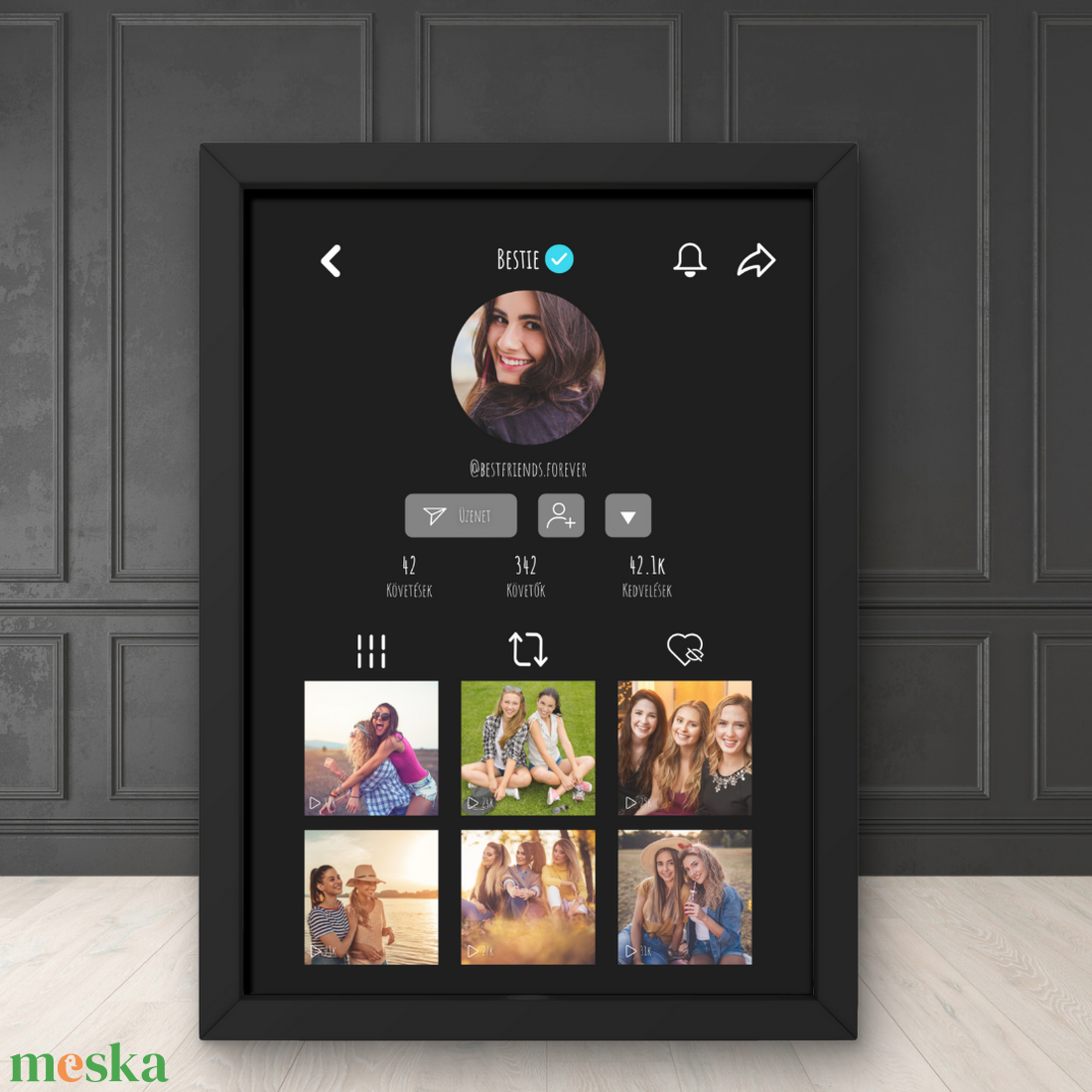 TikTok kép 1. / Születésnap, évforduló, esküvő, ajándék / Fali dekoráció, falikép, kollázs / digitális,nyomat / A4, A3 - otthon & életmód - dekoráció - kép & falikép - poszter - Meska.hu TikTok kép 1. / Születésnap, évforduló, esküvő, ajándék / Fali dekoráció, falikép, kollázs / digitális,nyomat / A4, A3 - otthon & életmód - dekoráció - kép & falikép - poszter - Meska.hu