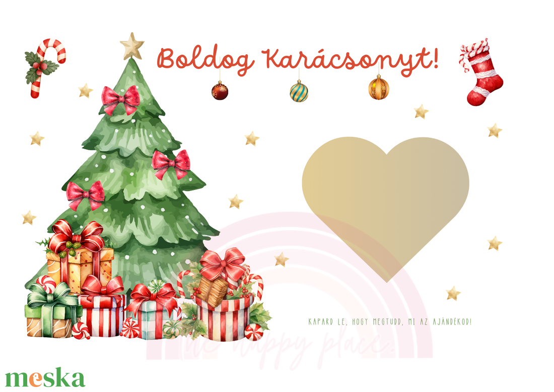 Karácsonyi kaparós kártya 27. / Ajándék, meglepetés / Kaparós sorsjegy / Karácsonyi ajándék - karácsony - karácsonyi ajándékozás - karácsonyi képeslap, üdvözlőlap, ajándékkísérő - Meska.hu Karácsonyi kaparós kártya 27. / Ajándék, meglepetés / Kaparós sorsjegy / Karácsonyi ajándék - karácsony - karácsonyi ajándékozás - karácsonyi képeslap, üdvözlőlap, ajándékkísérő - Meska.hu