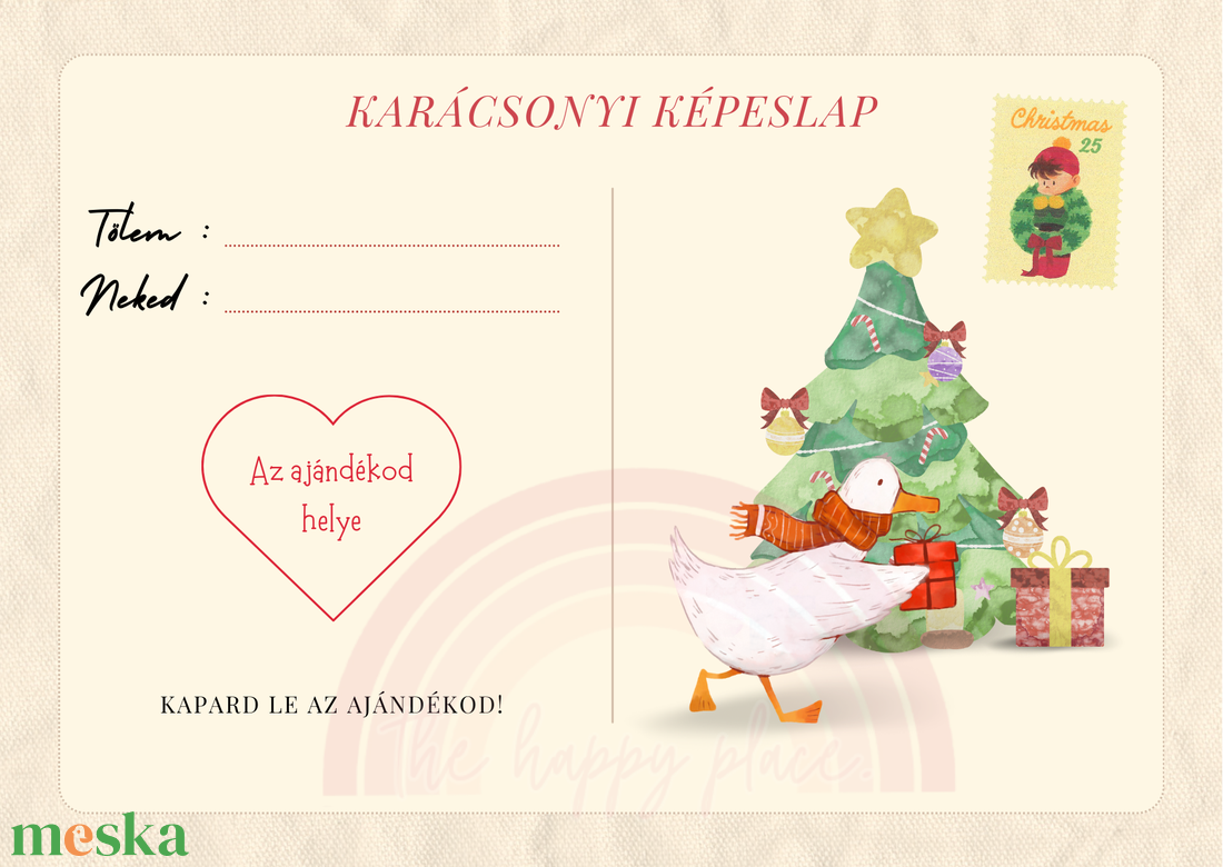 Karácsonyi kaparós kártya 28. / Ajándék, meglepetés / Kaparós sorsjegy / Karácsonyi ajándék - karácsony - karácsonyi ajándékozás - karácsonyi képeslap, üdvözlőlap, ajándékkísérő - Meska.hu Karácsonyi kaparós kártya 28. / Ajándék, meglepetés / Kaparós sorsjegy / Karácsonyi ajándék - karácsony - karácsonyi ajándékozás - karácsonyi képeslap, üdvözlőlap, ajándékkísérő - Meska.hu