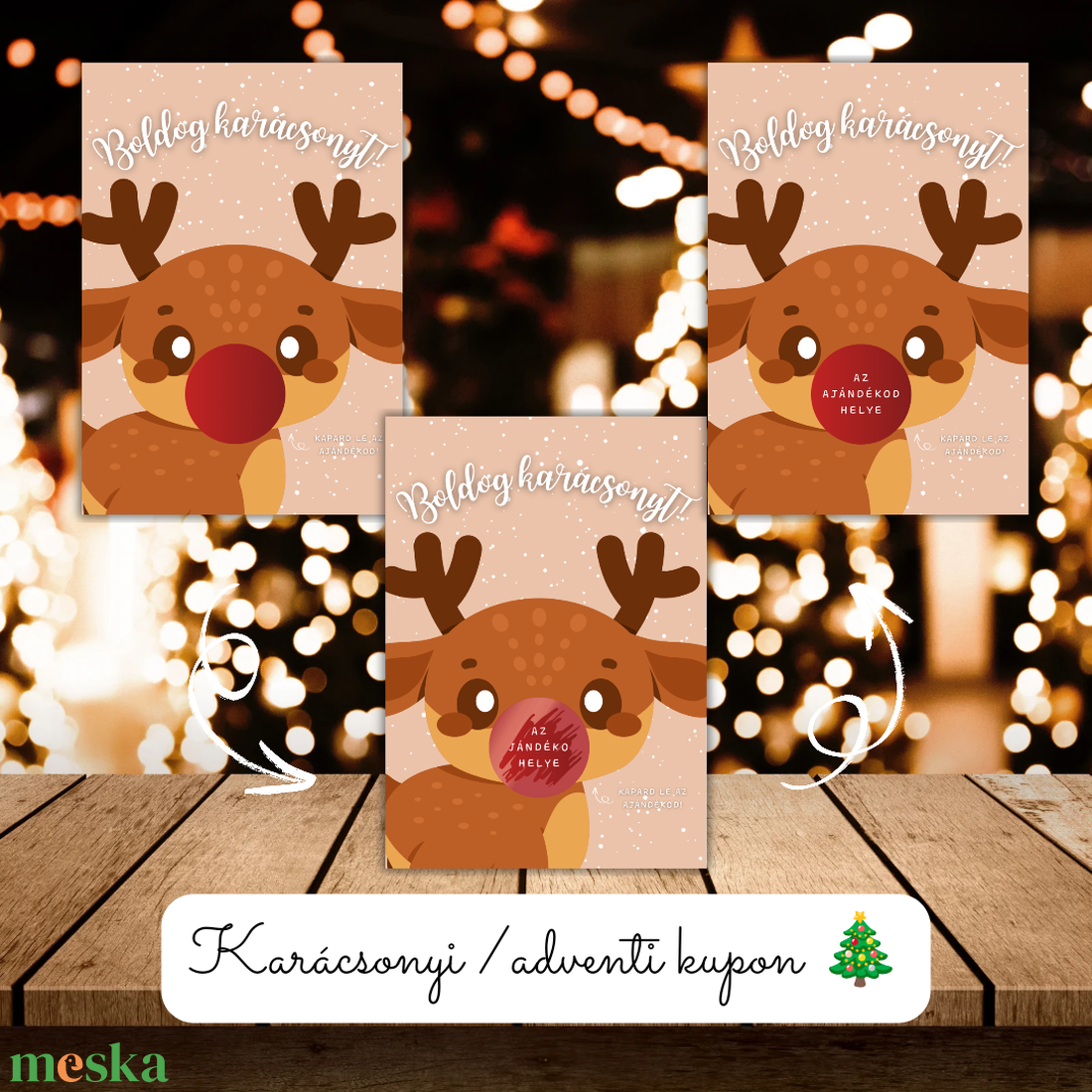 Karácsonyi kupon / Adventi kupon / Mikulás kupon / Ajándék, meglepetés / Kaparós sorsjegy / Karácsonyi ajándék 1. - karácsony - karácsonyi ajándékozás - karácsonyi képeslap, üdvözlőlap, ajándékkísérő - Meska.hu Karácsonyi kupon / Adventi kupon / Mikulás kupon / Ajándék, meglepetés / Kaparós sorsjegy / Karácsonyi ajándék 1. - karácsony - karácsonyi ajándékozás - karácsonyi képeslap, üdvözlőlap, ajándékkísérő - Meska.hu