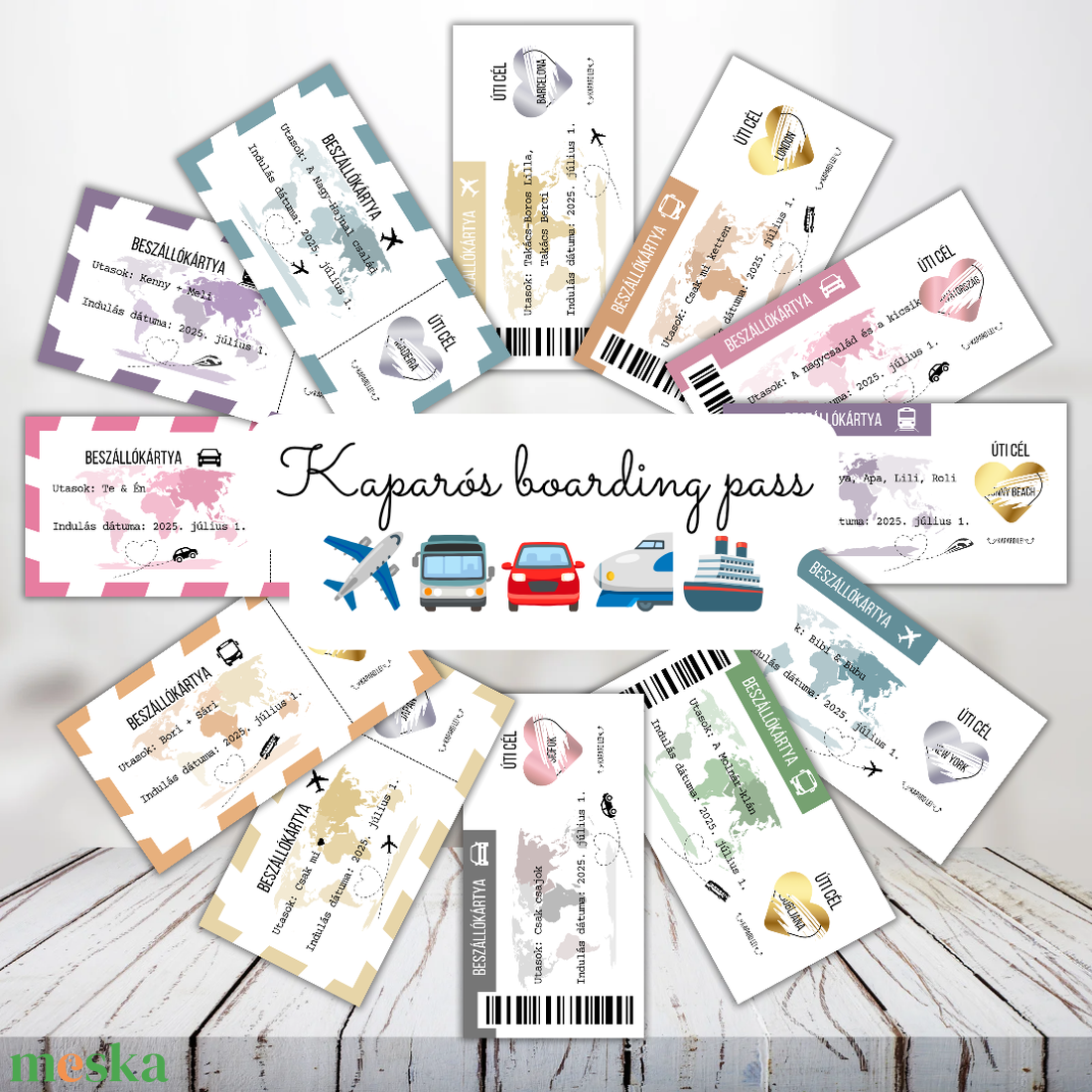 Kaparós beszálló kártya utazáshoz / Ajándék, utazás, repülő, boarding pass / Kaparós sorsjegy 10x5cm - otthon & életmód - papír, írószer - ajándékozás kellékei - ajándék sorsjegy - Meska.hu Kaparós beszálló kártya utazáshoz / Ajándék, utazás, repülő, boarding pass / Kaparós sorsjegy 10x5cm - otthon & életmód - papír, írószer - ajándékozás kellékei - ajándék sorsjegy - Meska.hu