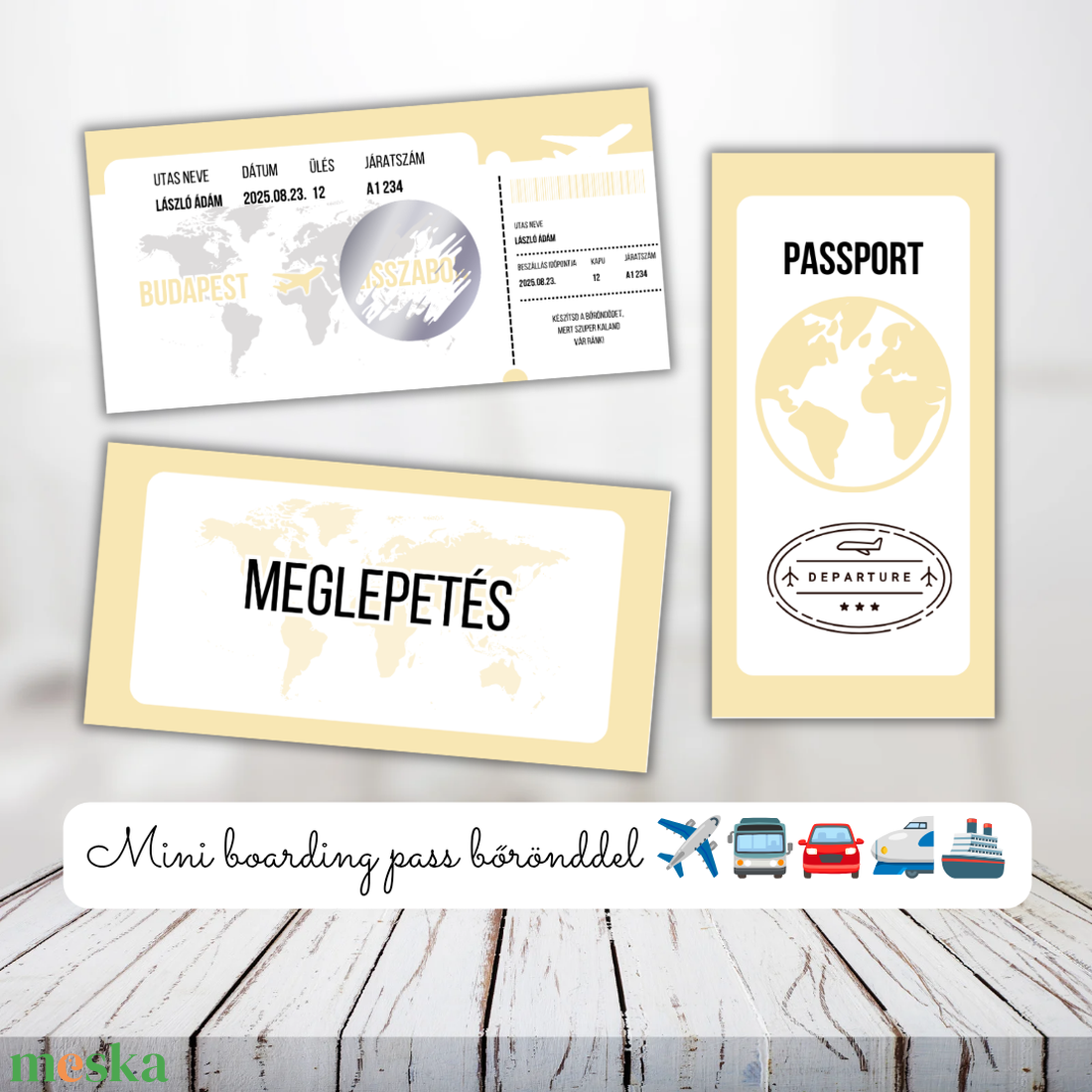 Mini kaparós boarding pass bőrönddel / Ajándék, repülőút, buszos utazás, autóút, vonatút / Beszállókártya, boarding pass - otthon & életmód - papír, írószer - ajándékozás kellékei - ajándék sorsjegy - Meska.hu Mini kaparós boarding pass bőrönddel / Ajándék, repülőút, buszos utazás, autóút, vonatút / Beszállókártya, boarding pass - otthon & életmód - papír, írószer - ajándékozás kellékei - ajándék sorsjegy - Meska.hu