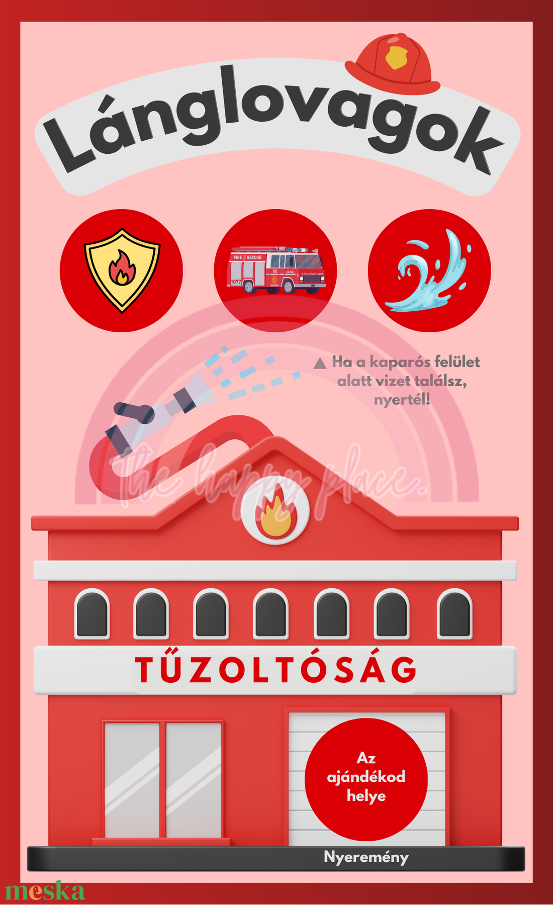 Tűzoltó kaparós kártya :) / Születésnap, névnap, céges, legénybúcsú, lánybúcsú / Baba bejelentő / Ajándék átadó - otthon & életmód - papír, írószer - ajándékozás kellékei - ajándék sorsjegy - Meska.hu Tűzoltó kaparós kártya :) / Születésnap, névnap, céges, legénybúcsú, lánybúcsú / Baba bejelentő / Ajándék átadó - otthon & életmód - papír, írószer - ajándékozás kellékei - ajándék sorsjegy - Meska.hu