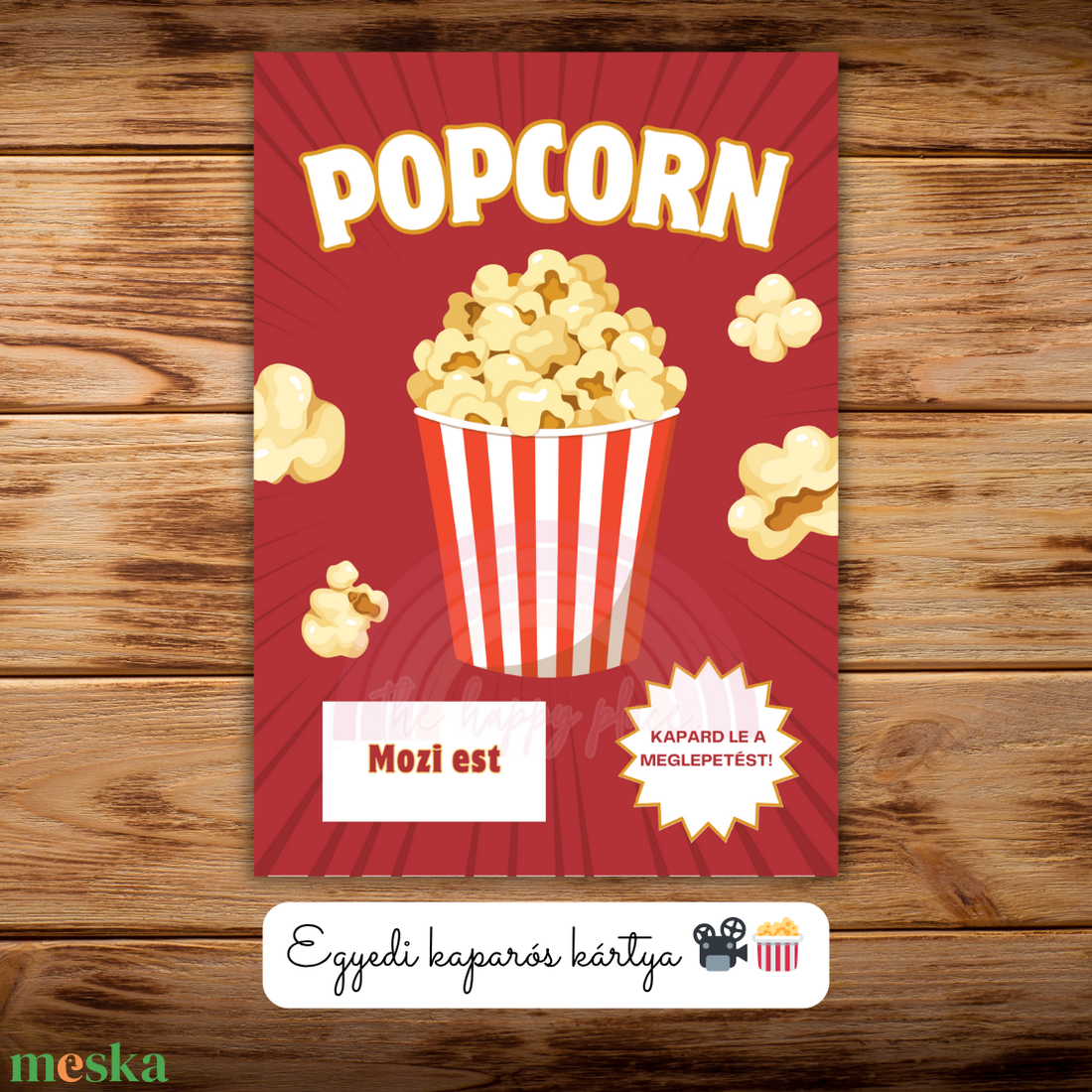 Kaparós kártya / Popcorn, moziest, randi / Ajándék, születésnap, névnap, ünnep, céges / Kaparós sorsjegy - otthon & életmód - papír, írószer - ajándékozás kellékei - ajándék sorsjegy - Meska.hu Kaparós kártya / Popcorn, moziest, randi / Ajándék, születésnap, névnap, ünnep, céges / Kaparós sorsjegy - otthon & életmód - papír, írószer - ajándékozás kellékei - ajándék sorsjegy - Meska.hu