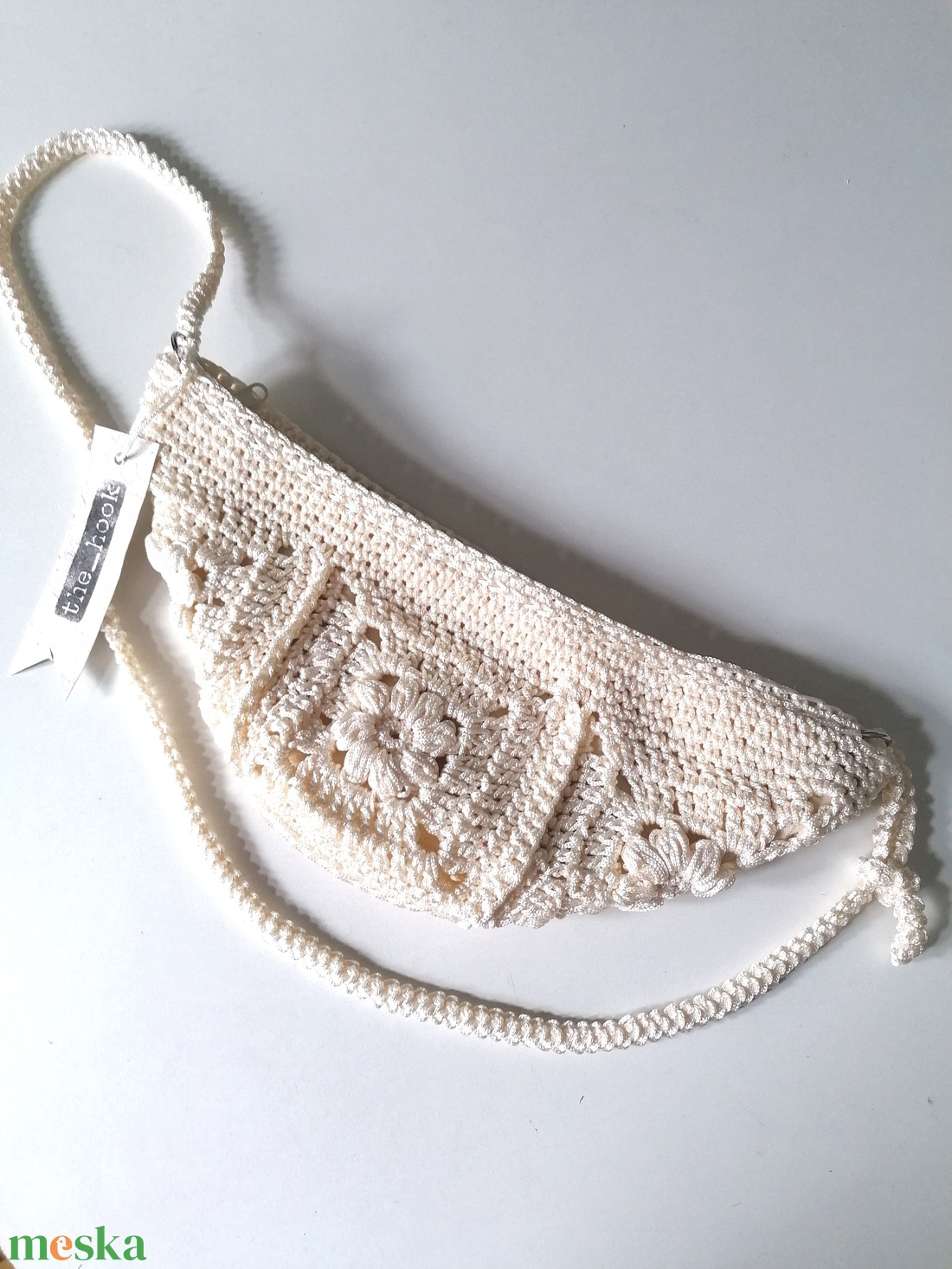Horgolt crossbody táska - táska & tok - kézitáska & válltáska - alkalmi táska - Meska.hu