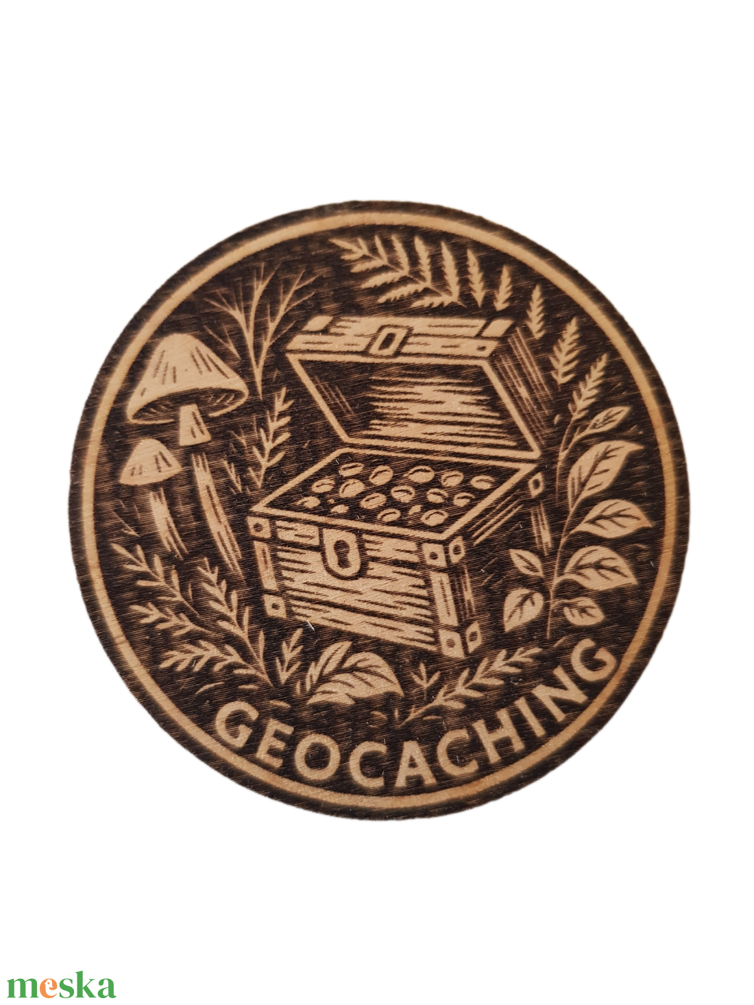 Fa Geocoin Csomag (4 db)  Hagyj Különleges Nyomot a Ládákban! Geocaching - játék & sport - sport és kikapcsolódás - más játékok, sportok - Meska.hu