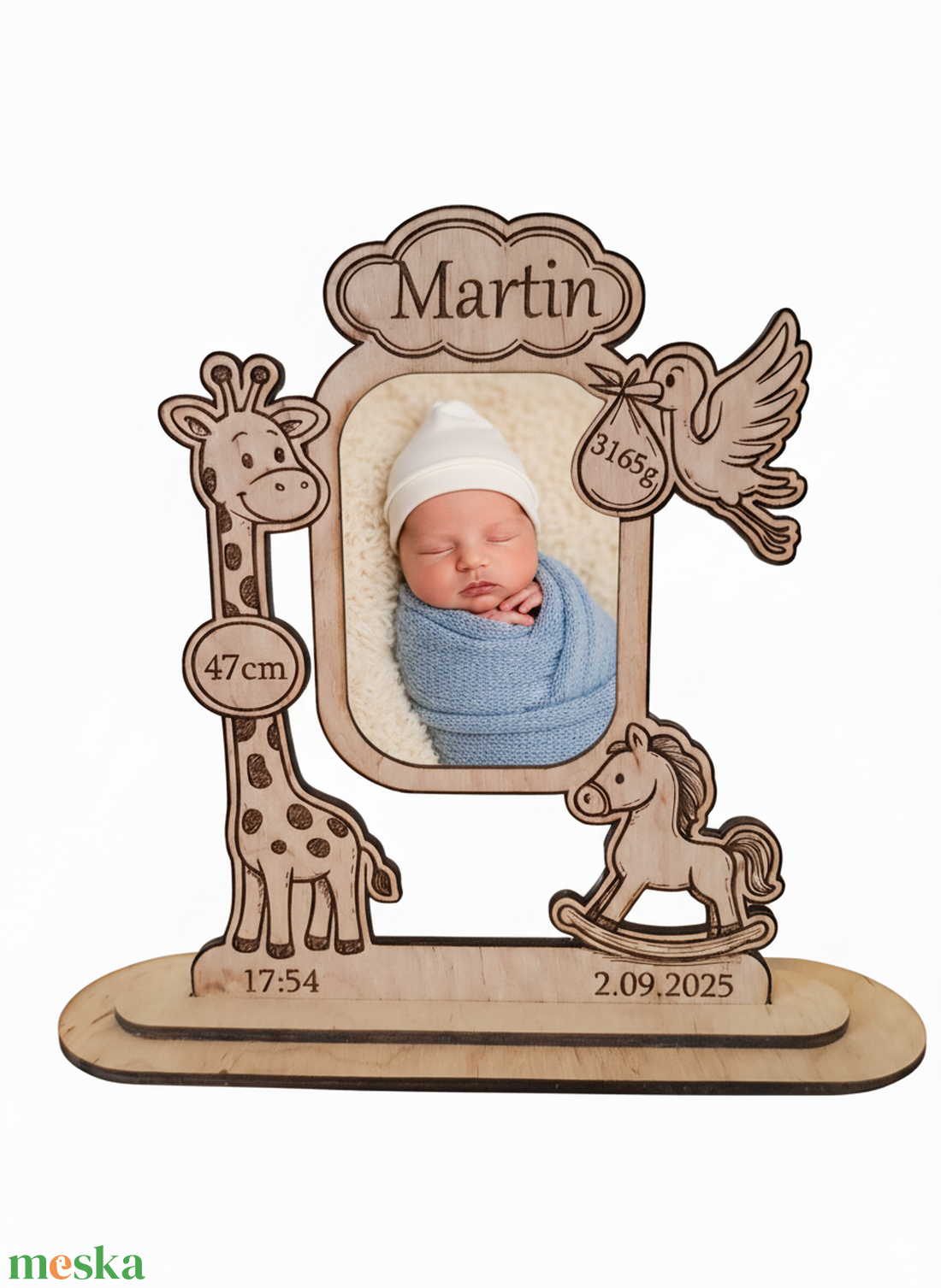 Újszülött Emlékőrző Képkeret, Babaszületési Adatokkal Gravírozva, Fa Fényképtartó, Keresztelő Ajándék - játék & sport - babalátogató ajándékcsomag - Meska.hu