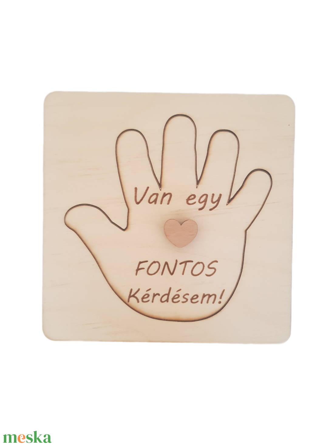 Keresztszülő Felkérő Puzzle  Fa, Gravírozott Ajándék (3 Változatban) - játék & sport - keresztelőajándékok - Meska.hu