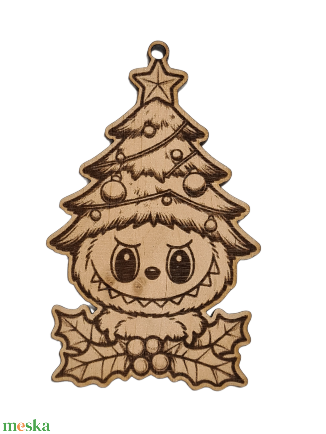 Labubu Fa Karácsonyfadísz Szett (4 db)  Posta akár 500Ft ! - karácsony - karácsonyi lakásdekoráció - karácsonyfadíszek - Meska.hu