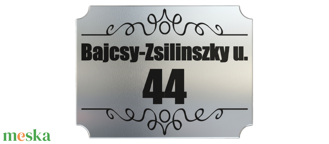 Házszám Tábla  Kültéri, Időtálló Kivitel (Több Méret és Stílus) - otthon & életmód - ház & kert - házszám - Meska.hu