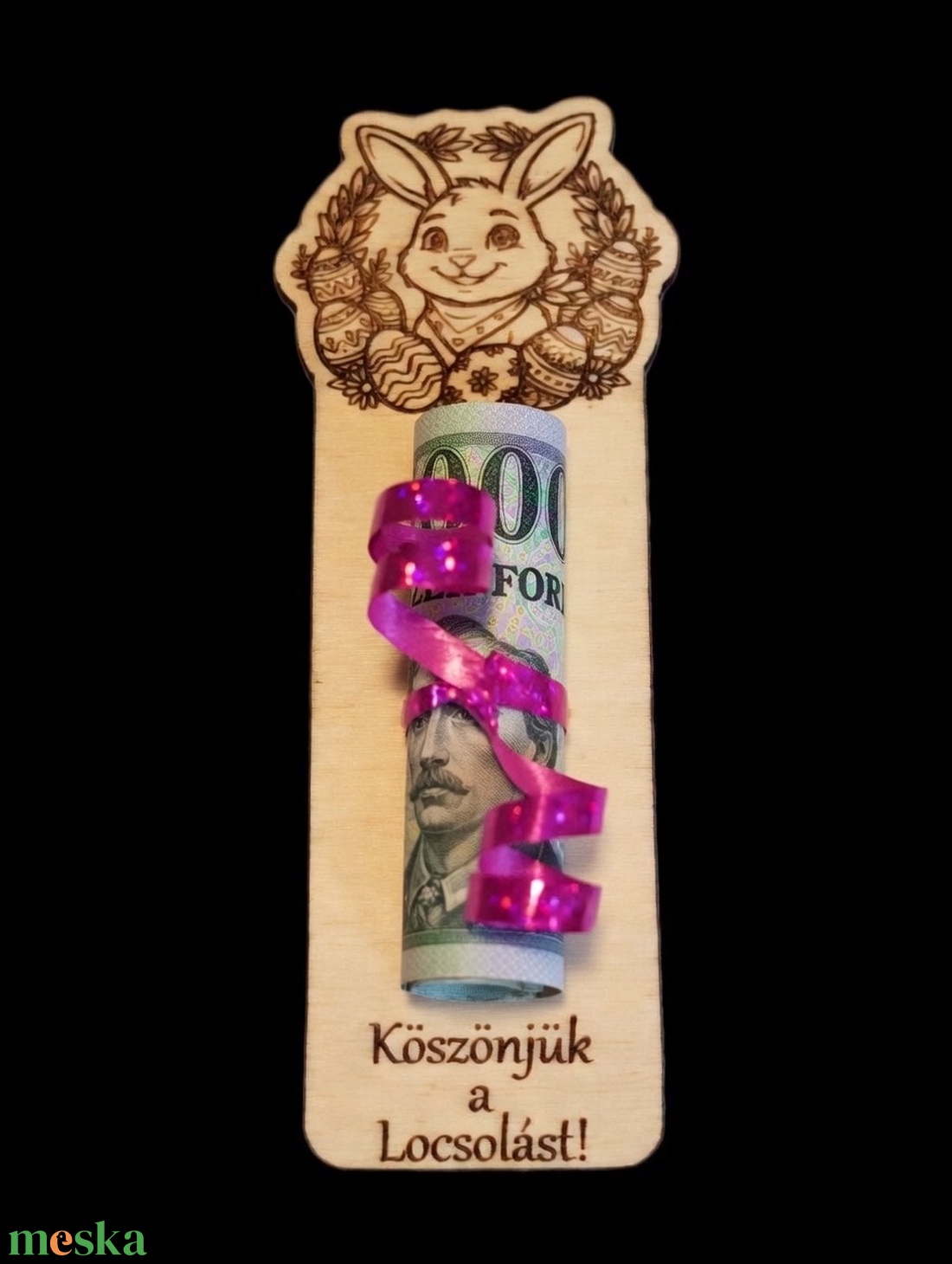 Húsvéti Köszönő Ajándék Locsolóknak � Fából Készült Pénz / Édesség Átadó akár oviba / iskolába - ünnepi díszek, dekorációk - húsvéti díszek és dekorációk - húsvéti ajándékátadó - Meska.hu