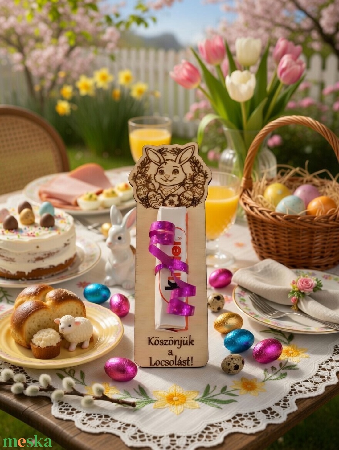 Húsvéti Köszönő Ajándék Locsolóknak � Fából Készült Pénz / Édesség Átadó akár oviba / iskolába - ünnepi díszek, dekorációk - húsvéti díszek és dekorációk - húsvéti ajándékátadó - Meska.hu