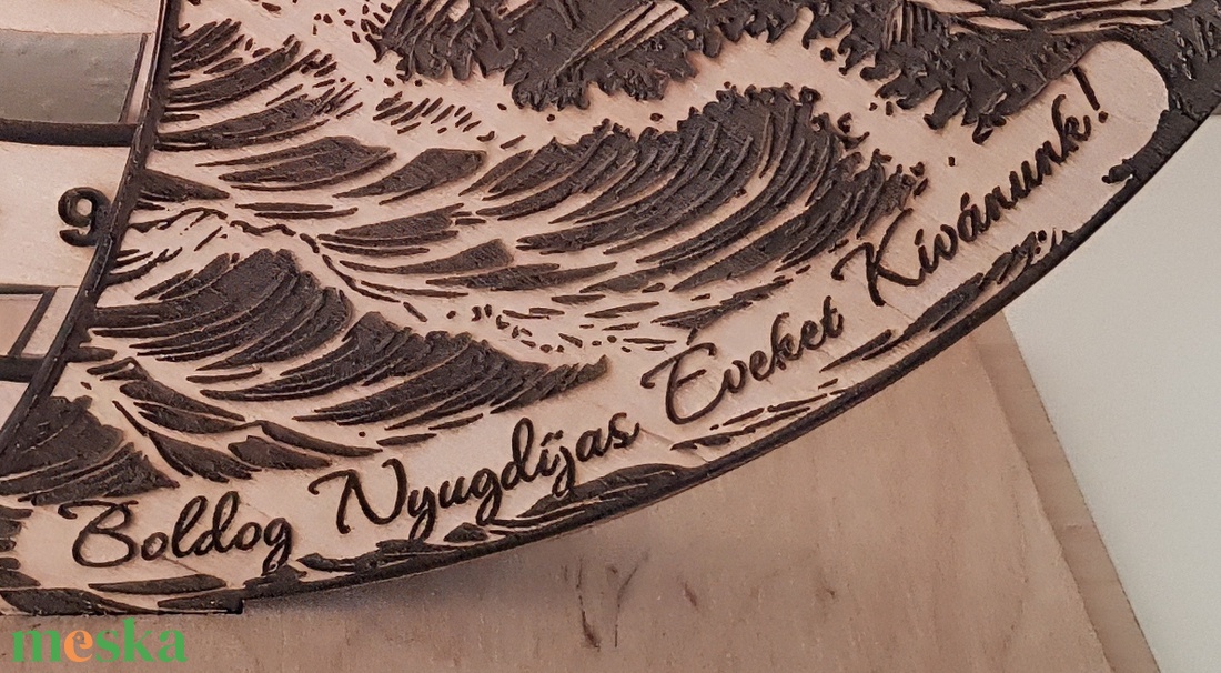 Nyugdíjas Búcsúztató Öröknaptár � Egyedi, Gravírozható Ajándék Kollégának - otthon & életmód - dekoráció - fali és függő dekoráció - falinaptár & öröknaptár - Meska.hu