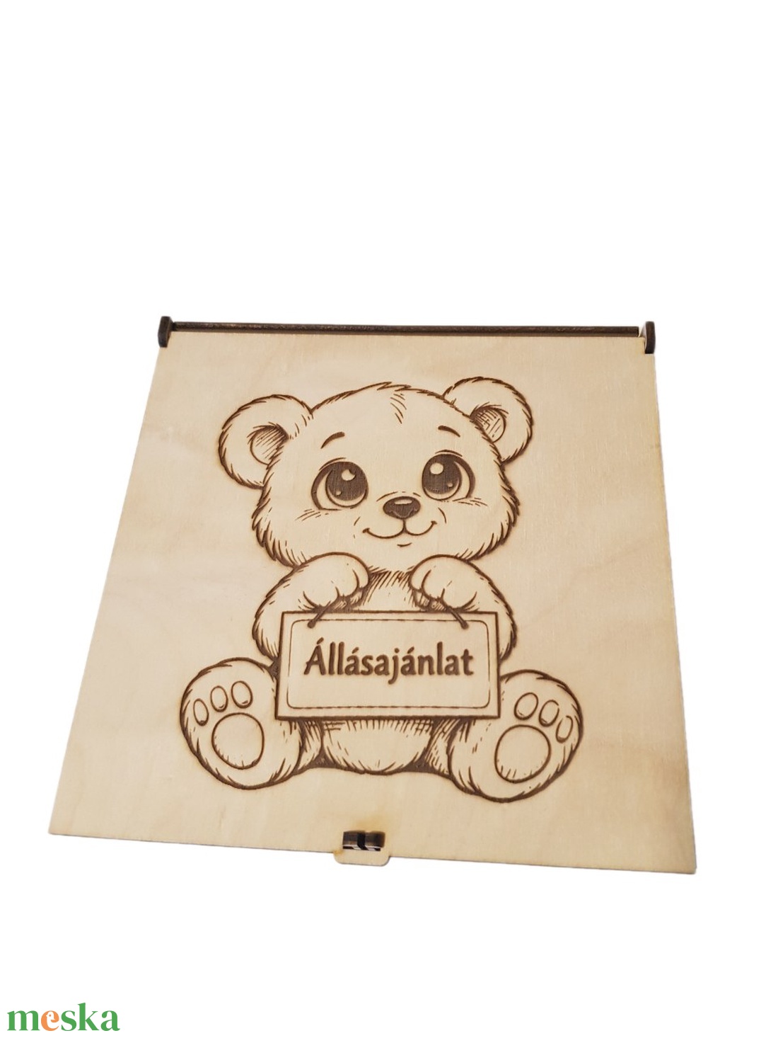 Macis Keresztszülő Felkérő Doboz � Kulcstartóval - baba - mama - keresztelő kellékek - keresztszülő felkérő - Meska.hu