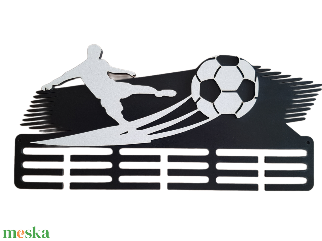 Egyedi Focis Éremtartó � Névre Szóló Dekoráció Bajnokoknak - otthon & életmód - dekoráció - fali és függő dekoráció - éremtartó - Meska.hu