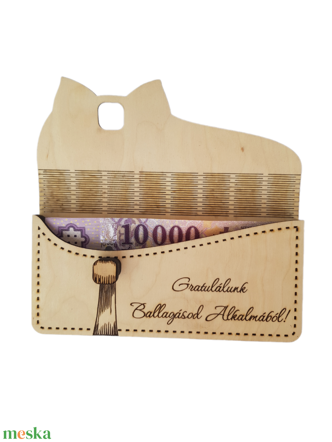 Ballagási diplomaosztó fa pénzátadó boríték masnival � akár egyedi felirattal is ! - otthon & életmód - papír, írószer - ajándékozás kellékei - pénzátadó boríték - Meska.hu