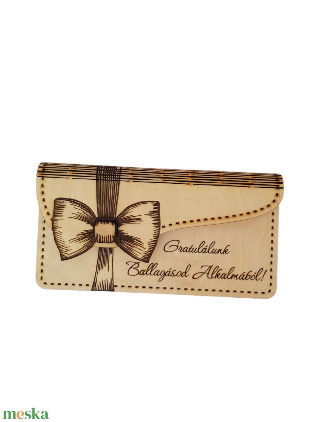 Ballagási diplomaosztó fa pénzátadó boríték masnival � akár egyedi felirattal is ! - otthon & életmód - papír, írószer - ajándékozás kellékei - pénzátadó boríték - Meska.hu