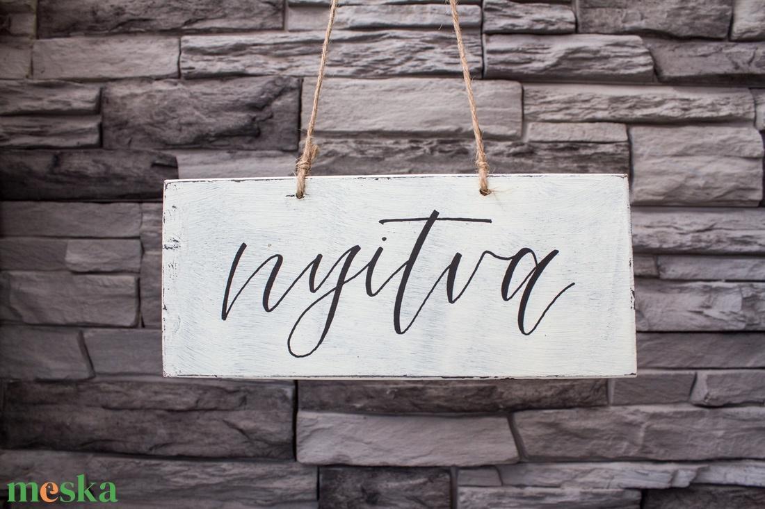 Nyitva-zárva tábla (kézzel írt, öregbített) - otthon & életmód - dekoráció - kép & falikép - táblakép - Meska.hu Nyitva-zárva tábla (kézzel írt, öregbített) - otthon & életmód - dekoráció - kép & falikép - táblakép - Meska.hu