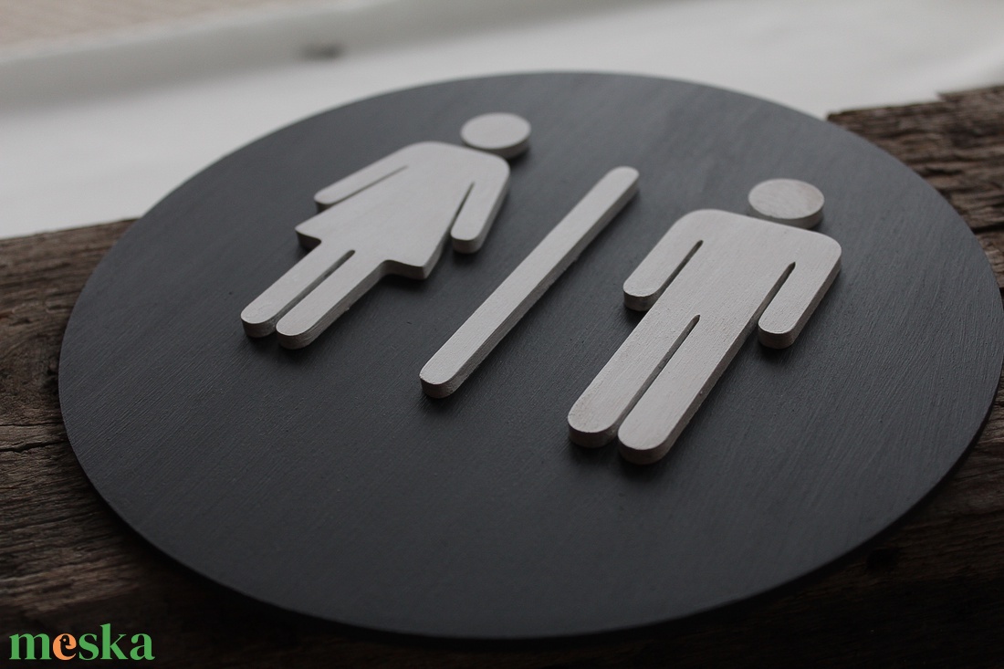 WC tábla, fekete-fehér WC ajtó tábla, unisex toalett jelző tábla - otthon & életmód - dekoráció - ajtó- és ablak dekoráció - ajtótábla - Meska.hu WC tábla, fekete-fehér WC ajtó tábla, unisex toalett jelző tábla - otthon & életmód - dekoráció - ajtó- és ablak dekoráció - ajtótábla - Meska.hu