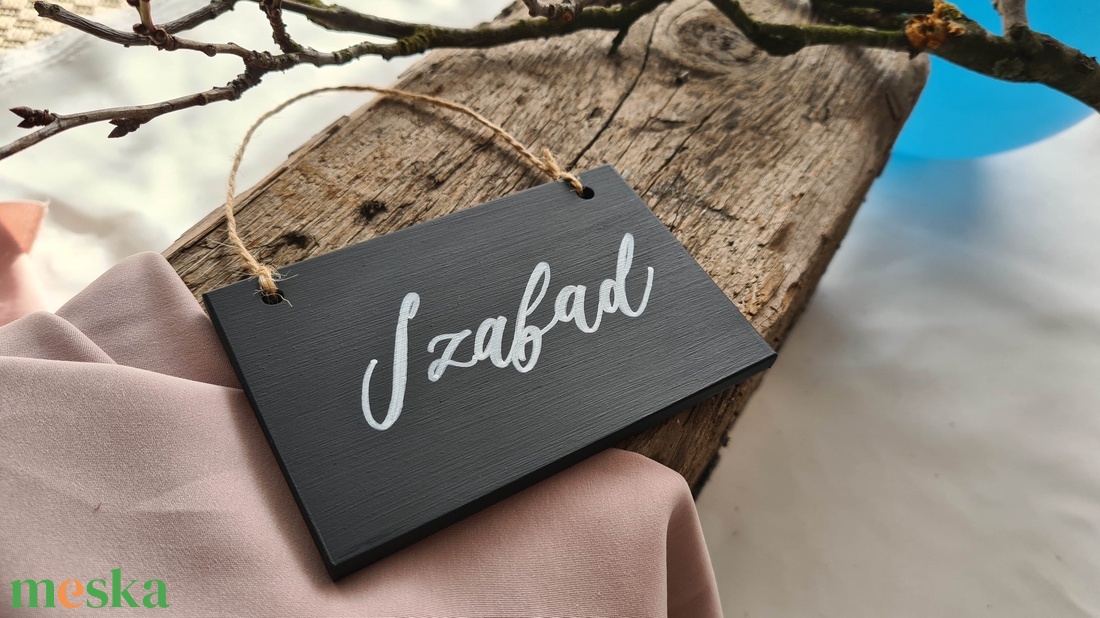 Foglalt-szabad akasztós tábla - otthon & életmód - fürdőszoba - fürdőszobai dekoráció - Meska.hu Foglalt-szabad akasztós tábla - otthon & életmód - fürdőszoba - fürdőszobai dekoráció - Meska.hu